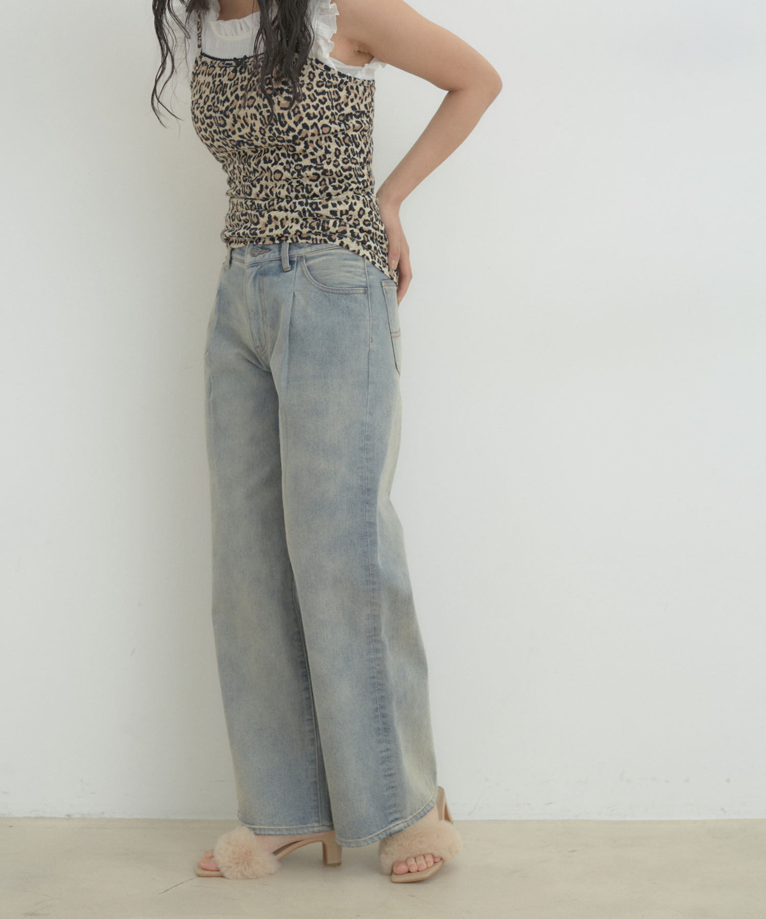 VIS「【CIMARRON】VIS別注ヴィンテージライクカラーデニム」|デニム|