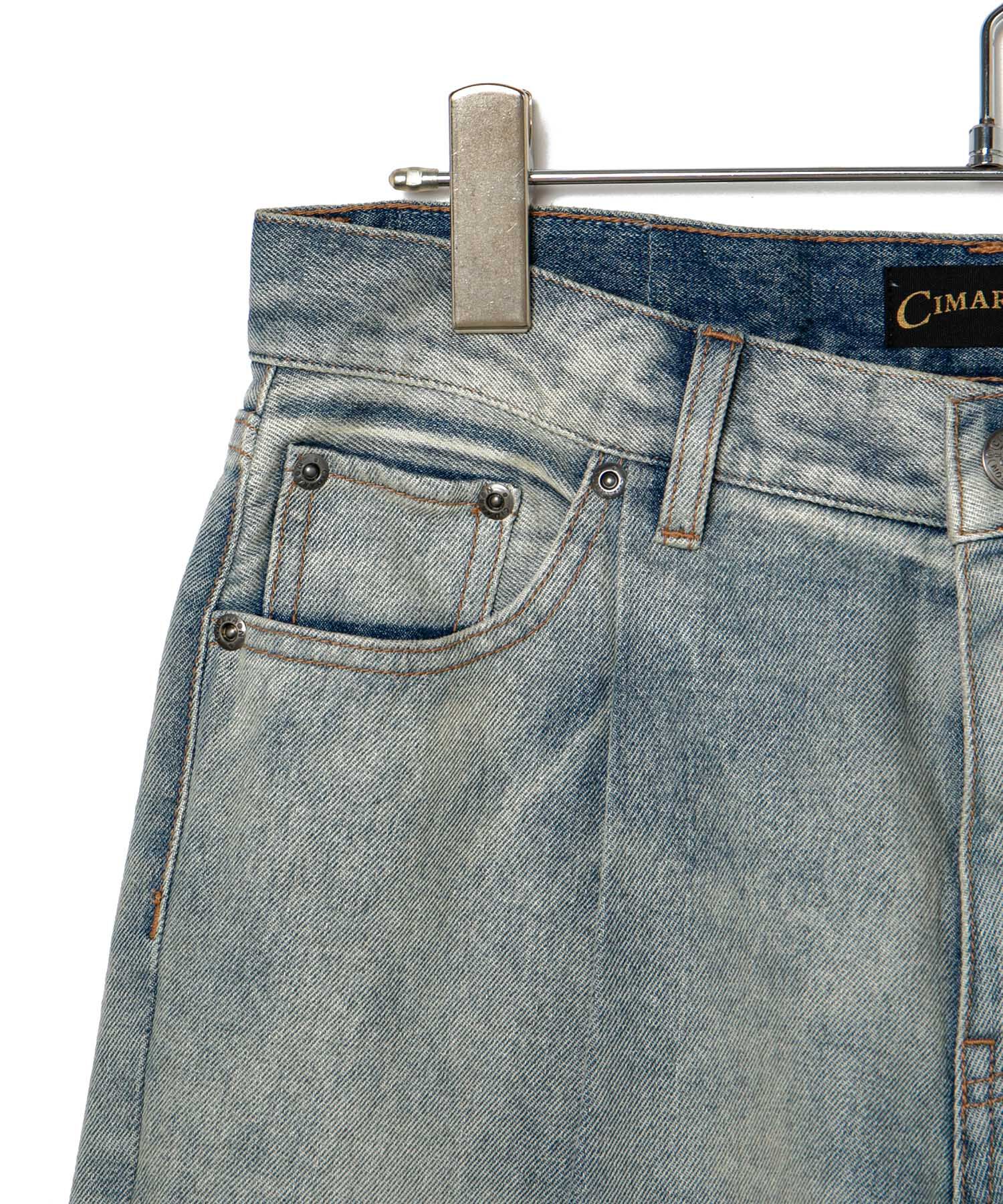 VIS「【CIMARRON】VIS別注ヴィンテージライクカラーデニム」|デニム|