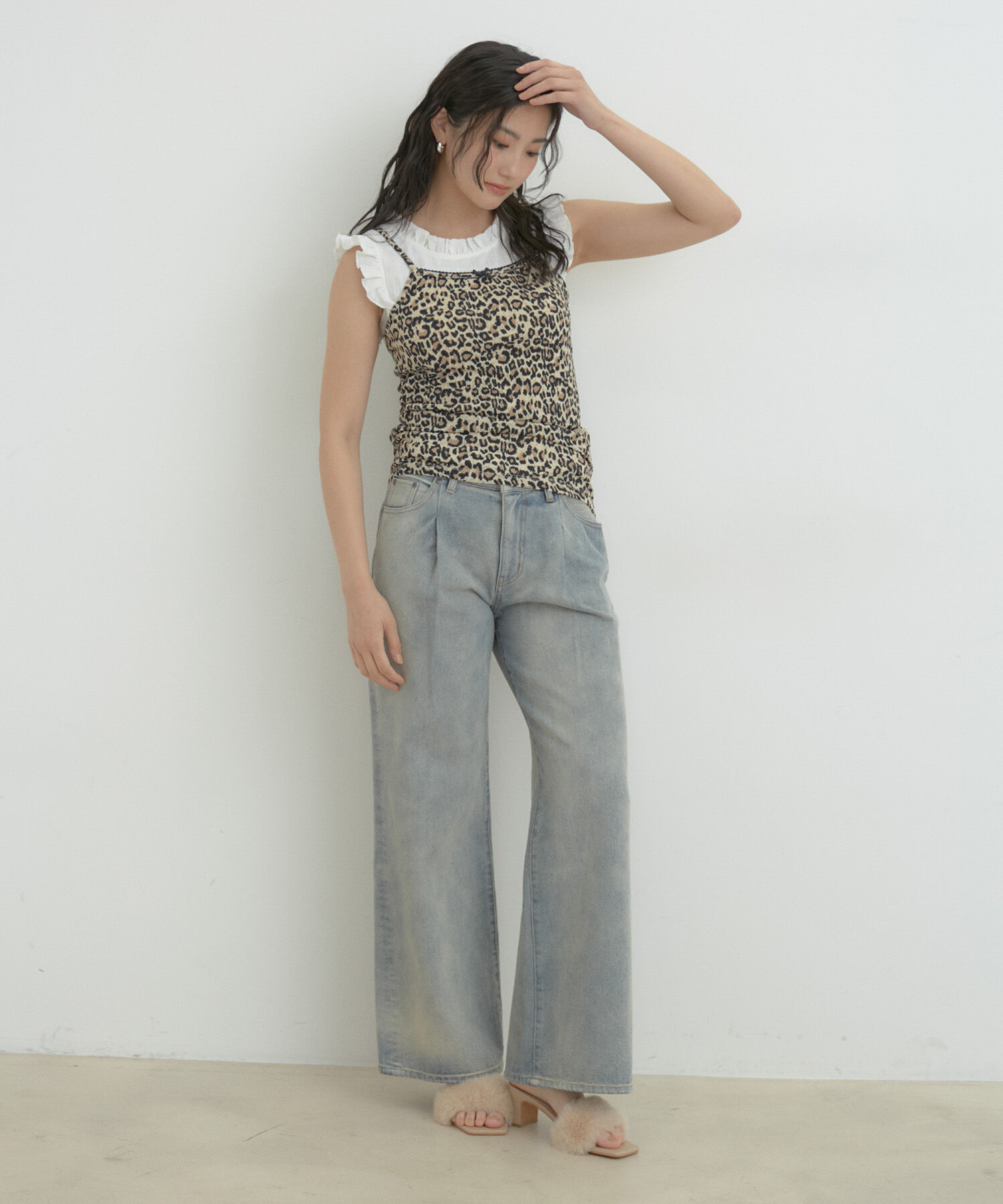 VIS「【CIMARRON】VIS別注ヴィンテージライクカラーデニム」|デニム|