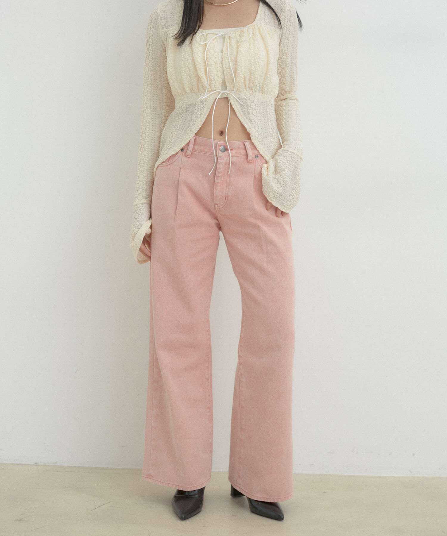 VIS「【CIMARRON】VIS別注ヴィンテージライクカラーデニム」|デニム|