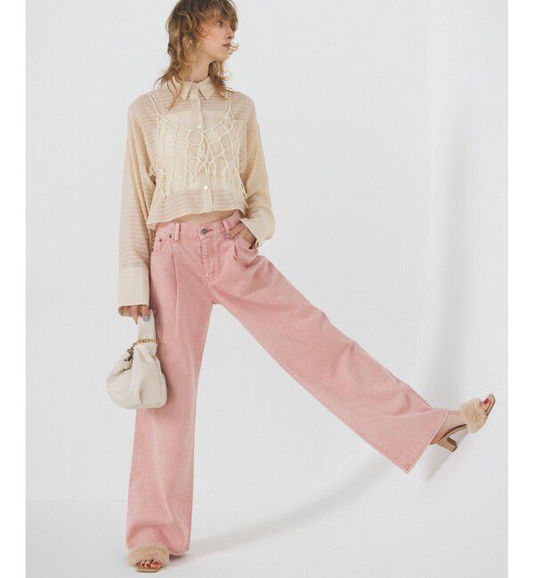 VIS「【CIMARRON】VIS別注ヴィンテージライクカラーデニム」|デニム|