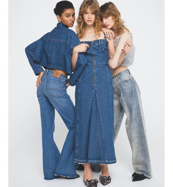 VIS「【CIMARRON】VIS別注ヴィンテージライクカラーデニム」|デニム|