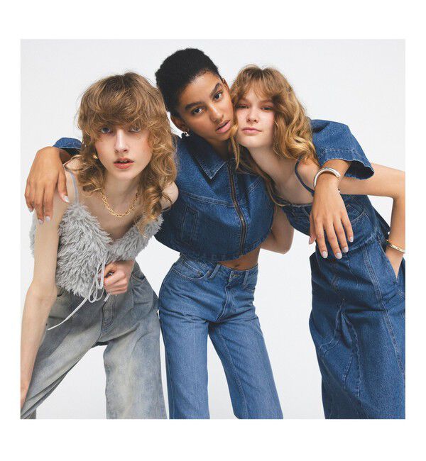 VIS「【CIMARRON】VIS別注ヴィンテージライクカラーデニム」|デニム|