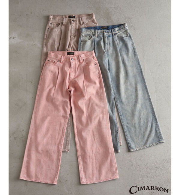 VIS「【CIMARRON】VIS別注ヴィンテージライクカラーデニム」|デニム|