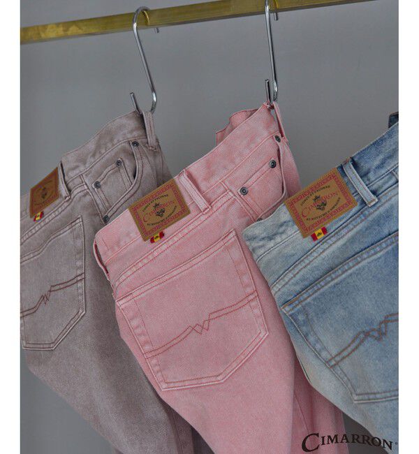 VIS「【CIMARRON】VIS別注ヴィンテージライクカラーデニム」|デニム|