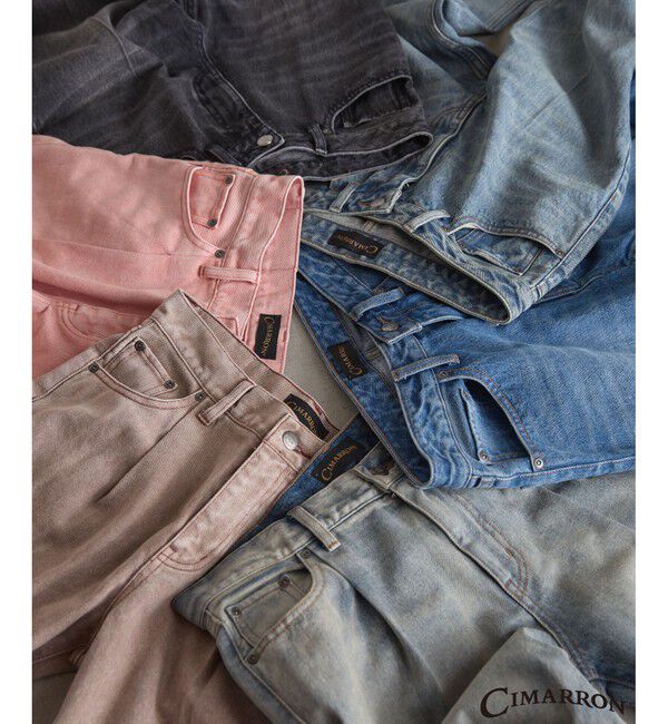 VIS「【CIMARRON】VIS別注ヴィンテージライクカラーデニム」|デニム|