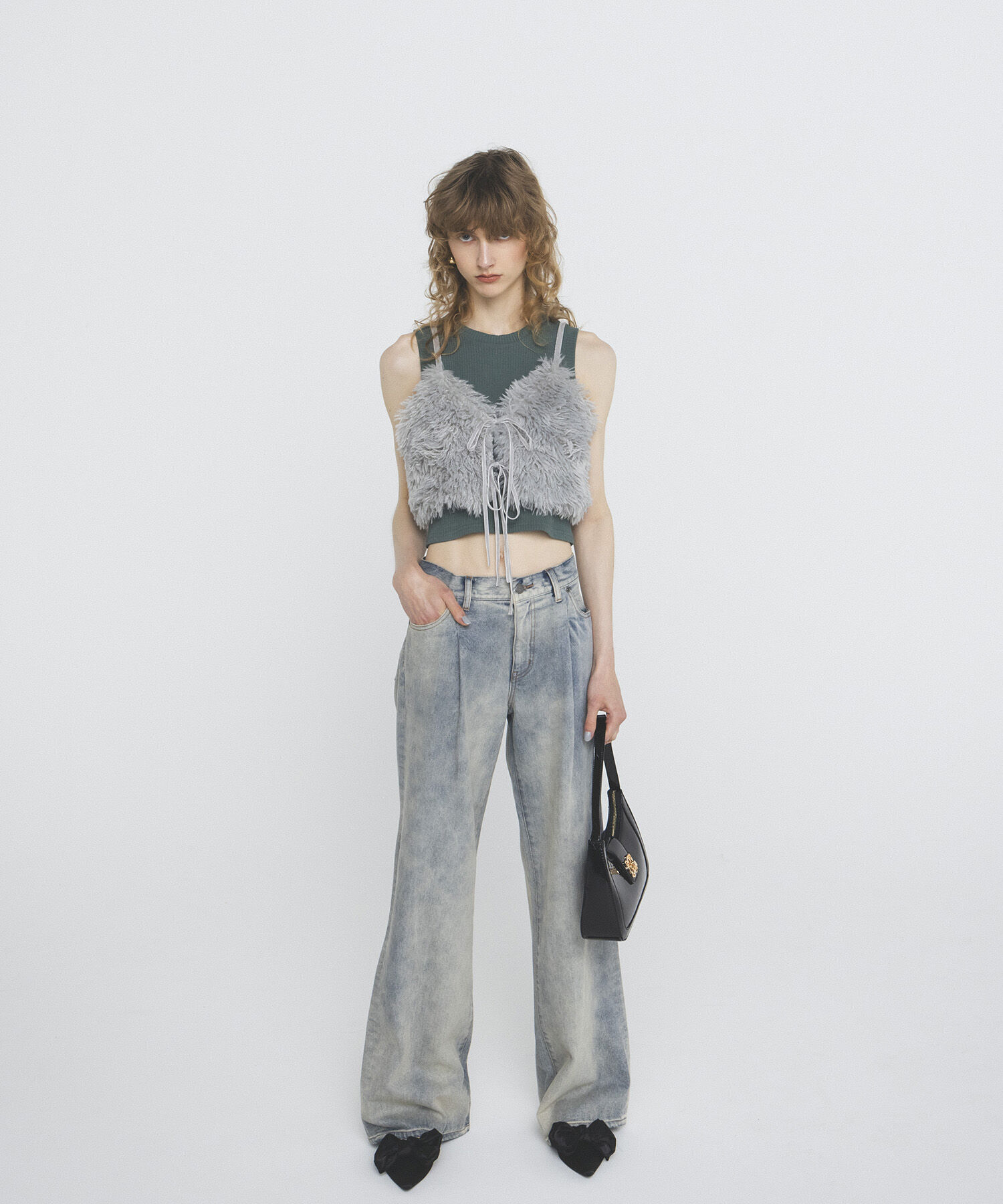 VIS「【CIMARRON】VIS別注ヴィンテージライクカラーデニム」|デニム|