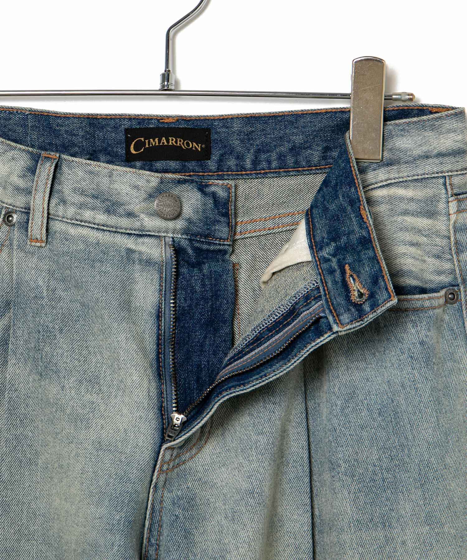 VIS「【CIMARRON】VIS別注ヴィンテージライクカラーデニム」|デニム|