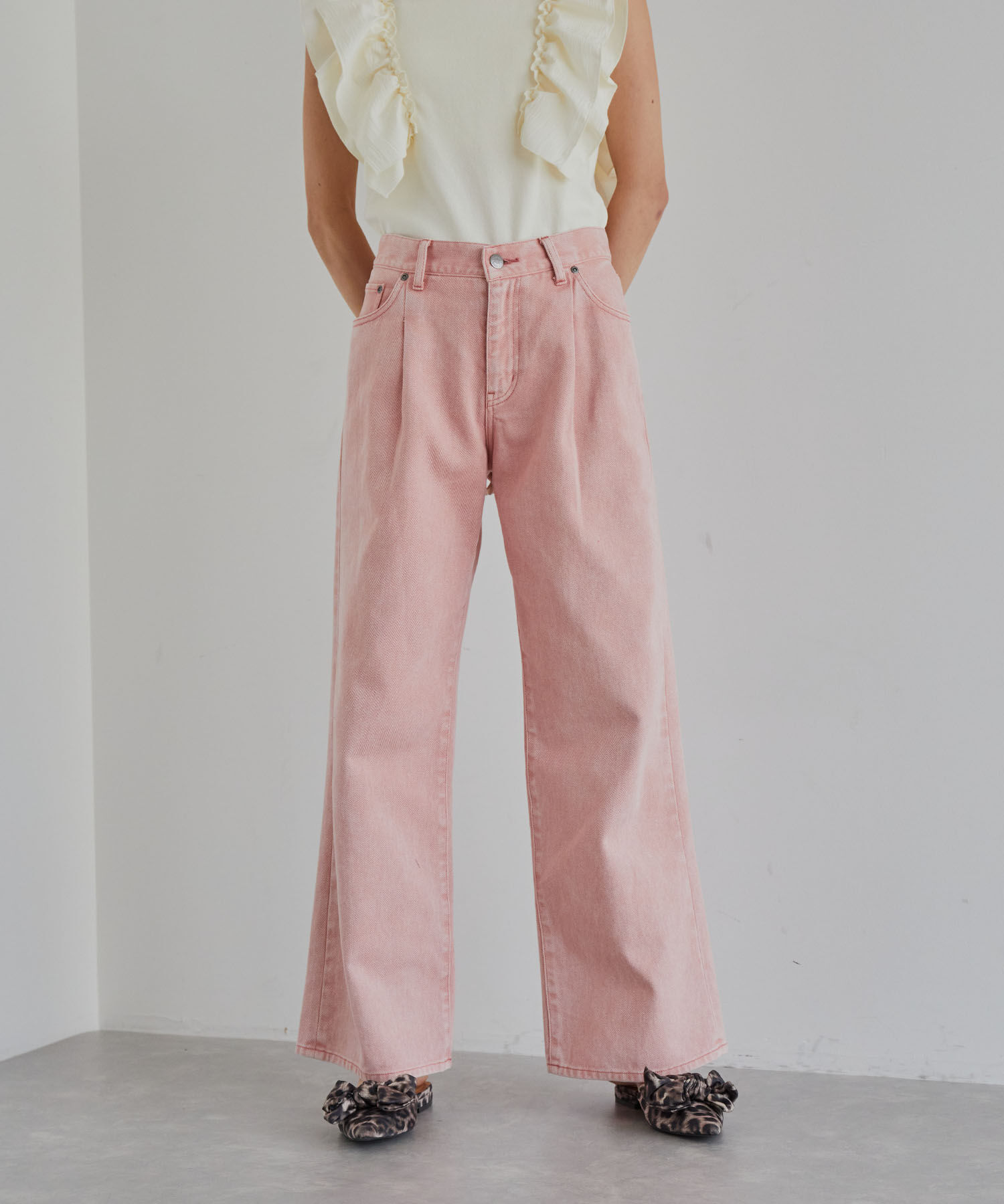 VIS「【CIMARRON】VIS別注ヴィンテージライクカラーデニム」|デニム|