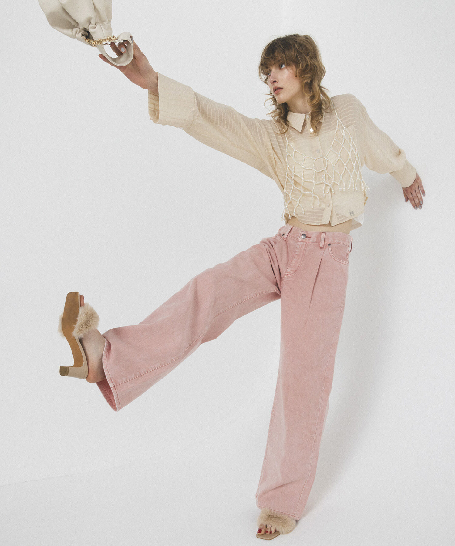 VIS「【CIMARRON】VIS別注ヴィンテージライクカラーデニム」|デニム|