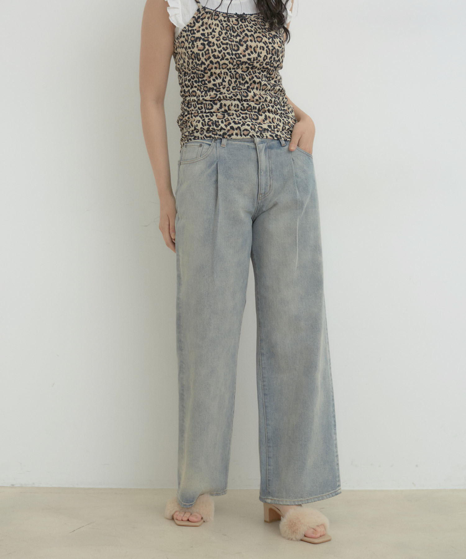 VIS「【CIMARRON】VIS別注ヴィンテージライクカラーデニム」|デニム|