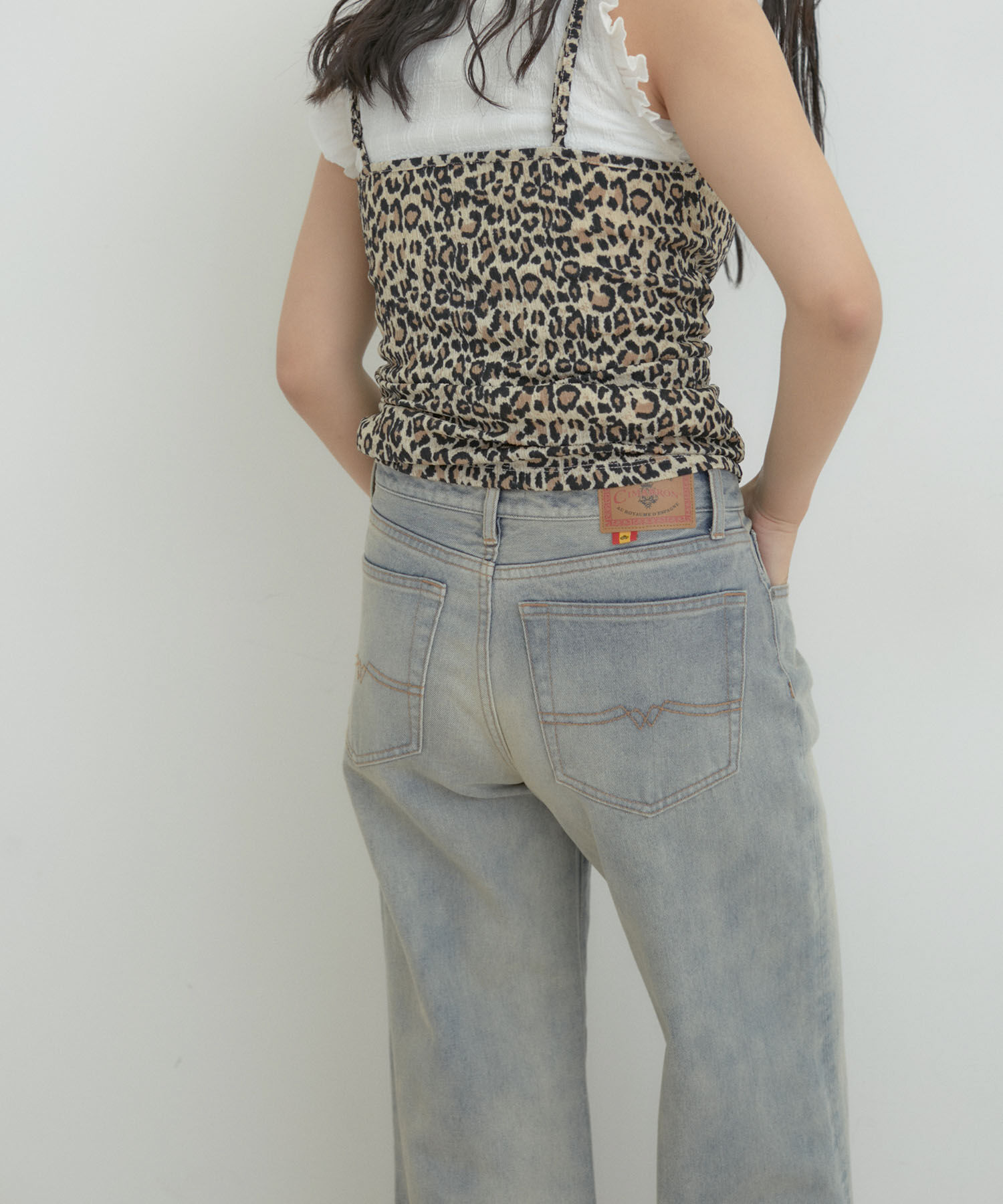 VIS「【CIMARRON】VIS別注ヴィンテージライクカラーデニム」|デニム|