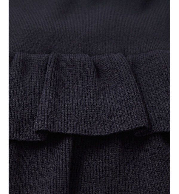 VIS「ティアードペプラムニットカーディガン」|カーディガン|