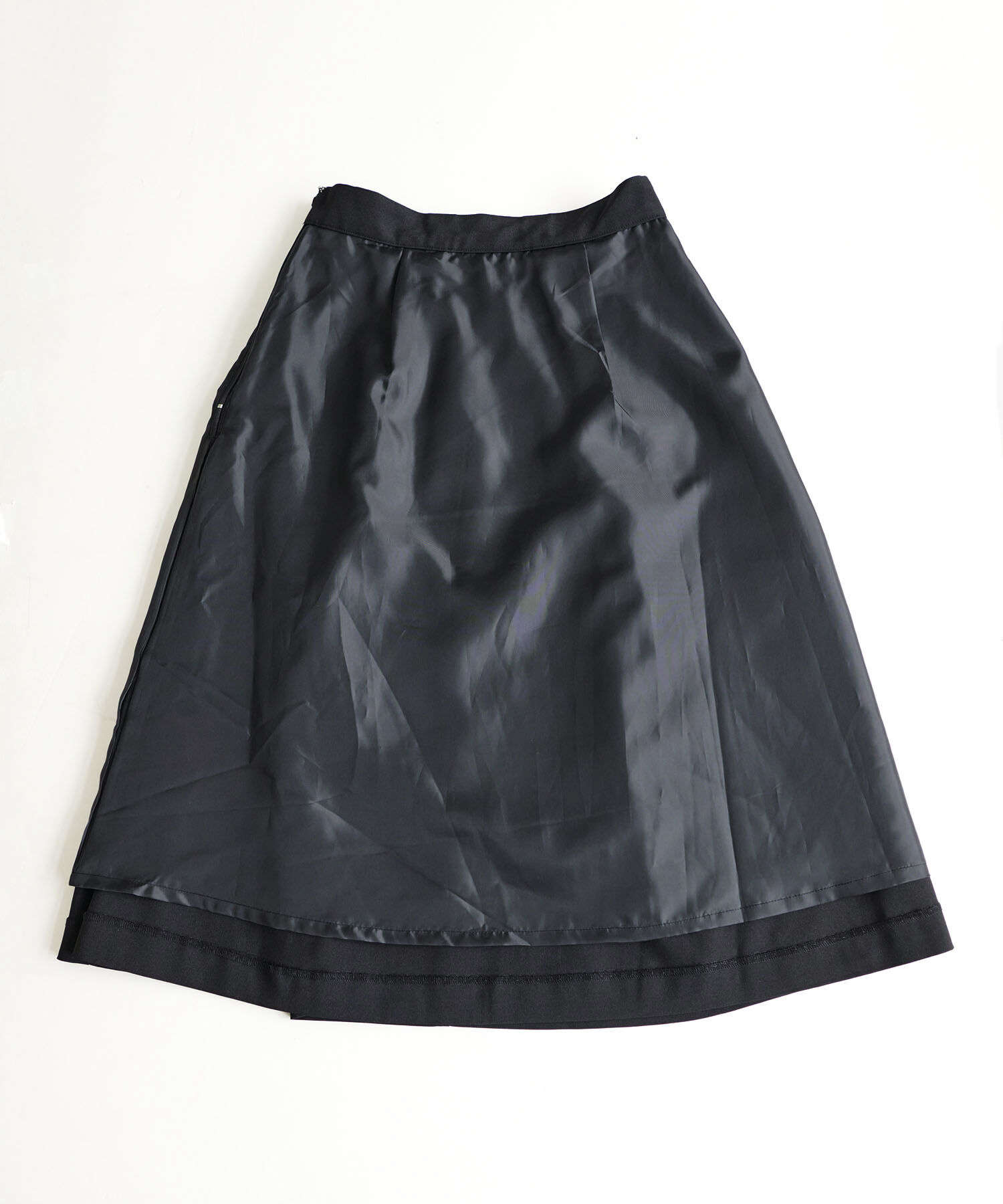 Rope&rsquo;Picnic「ビット付きタックフレアスカート」|スカート|