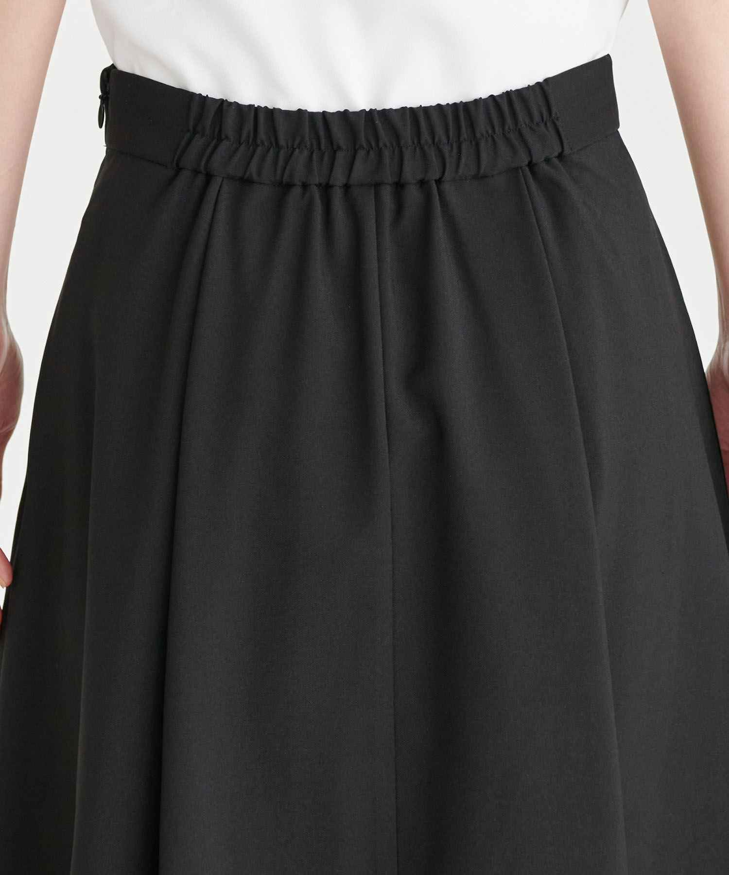 Rope&rsquo;Picnic「ビット付きタックフレアスカート」|スカート|