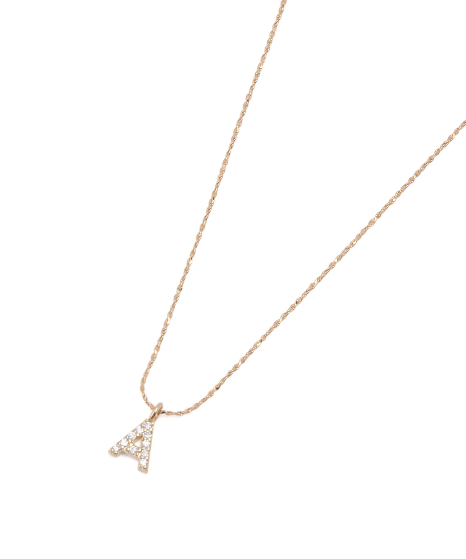 ROPE PICNIC PASSAGE「イニシャルモチーフプチペンダント」|ネックレス|