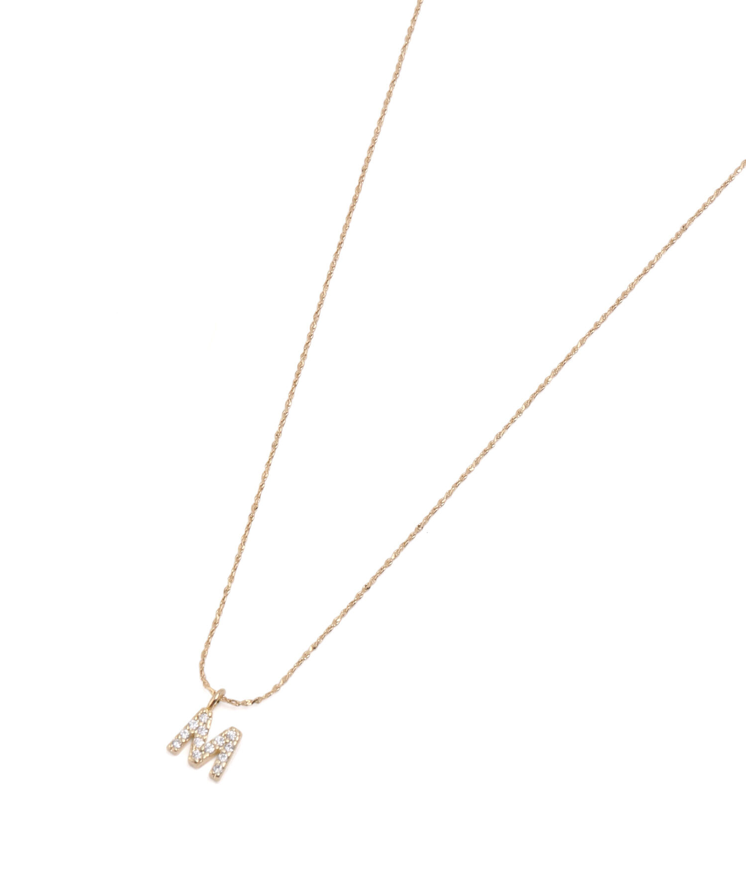 ROPE PICNIC PASSAGE「イニシャルモチーフプチペンダント」|ネックレス|