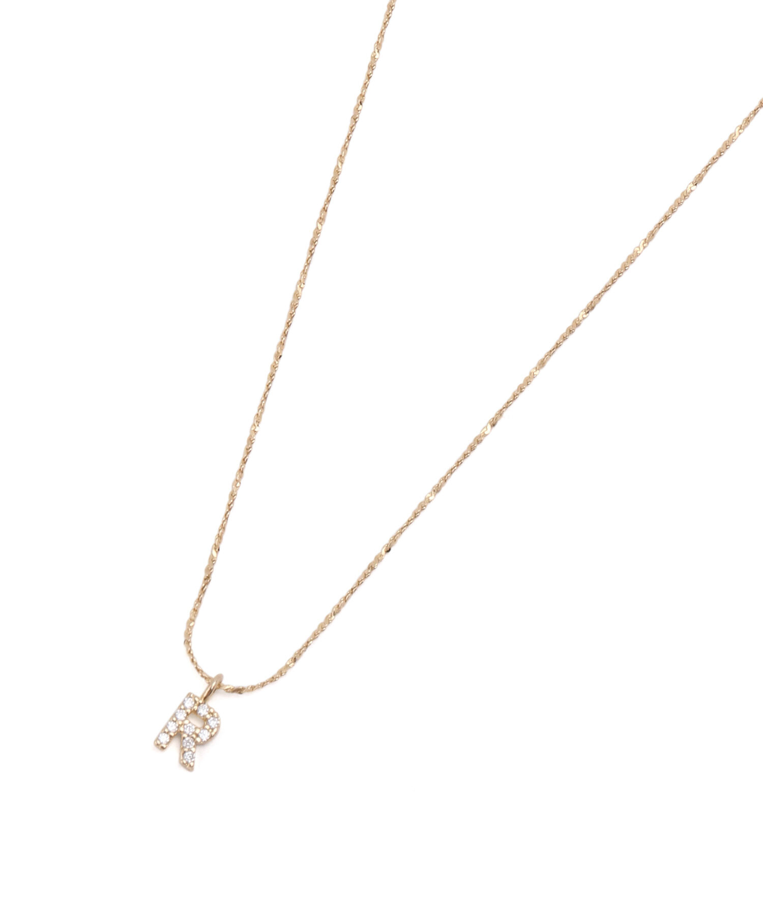 ROPE PICNIC PASSAGE「イニシャルモチーフプチペンダント」|ネックレス|