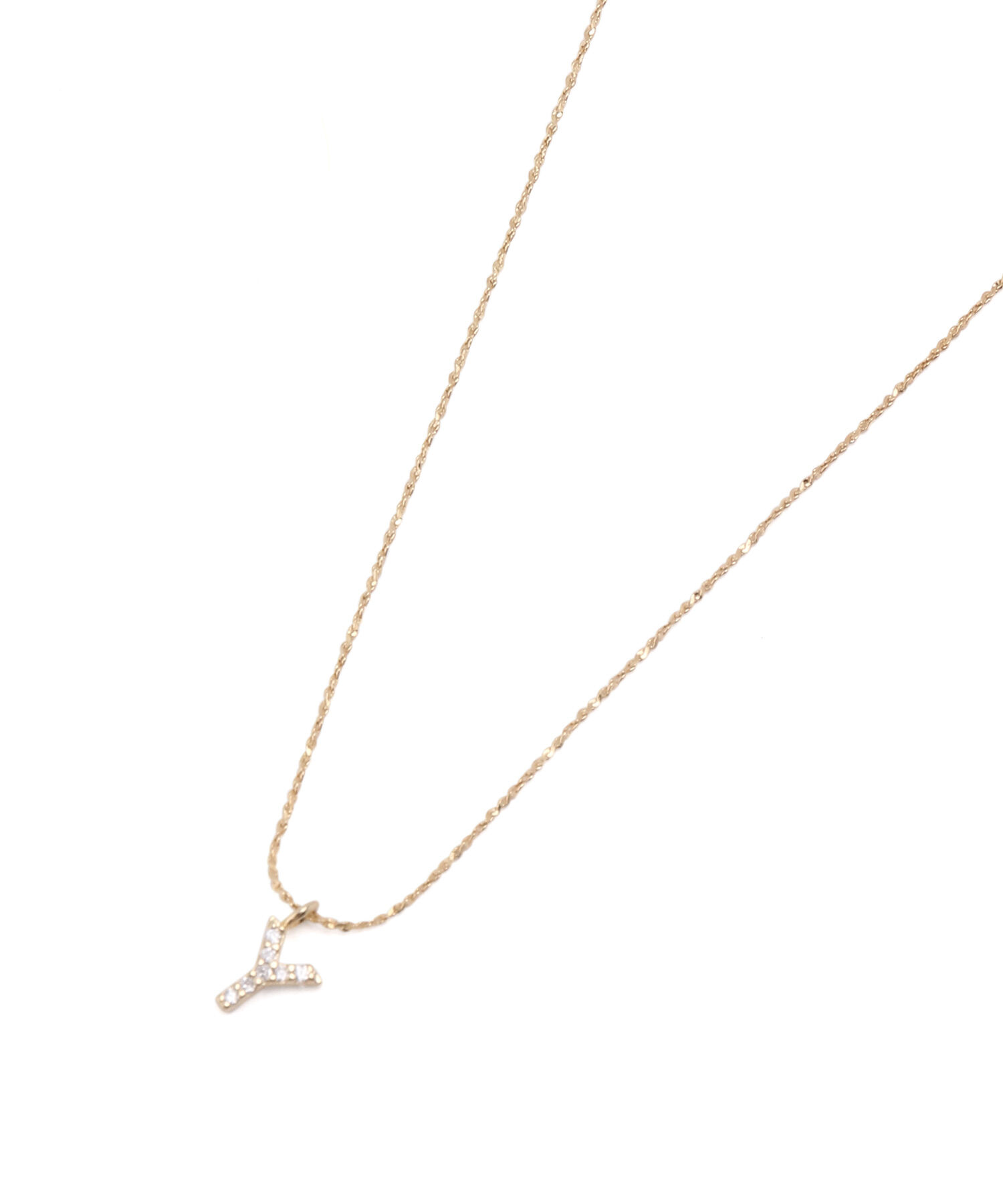 ROPE PICNIC PASSAGE「イニシャルモチーフプチペンダント」|ネックレス|