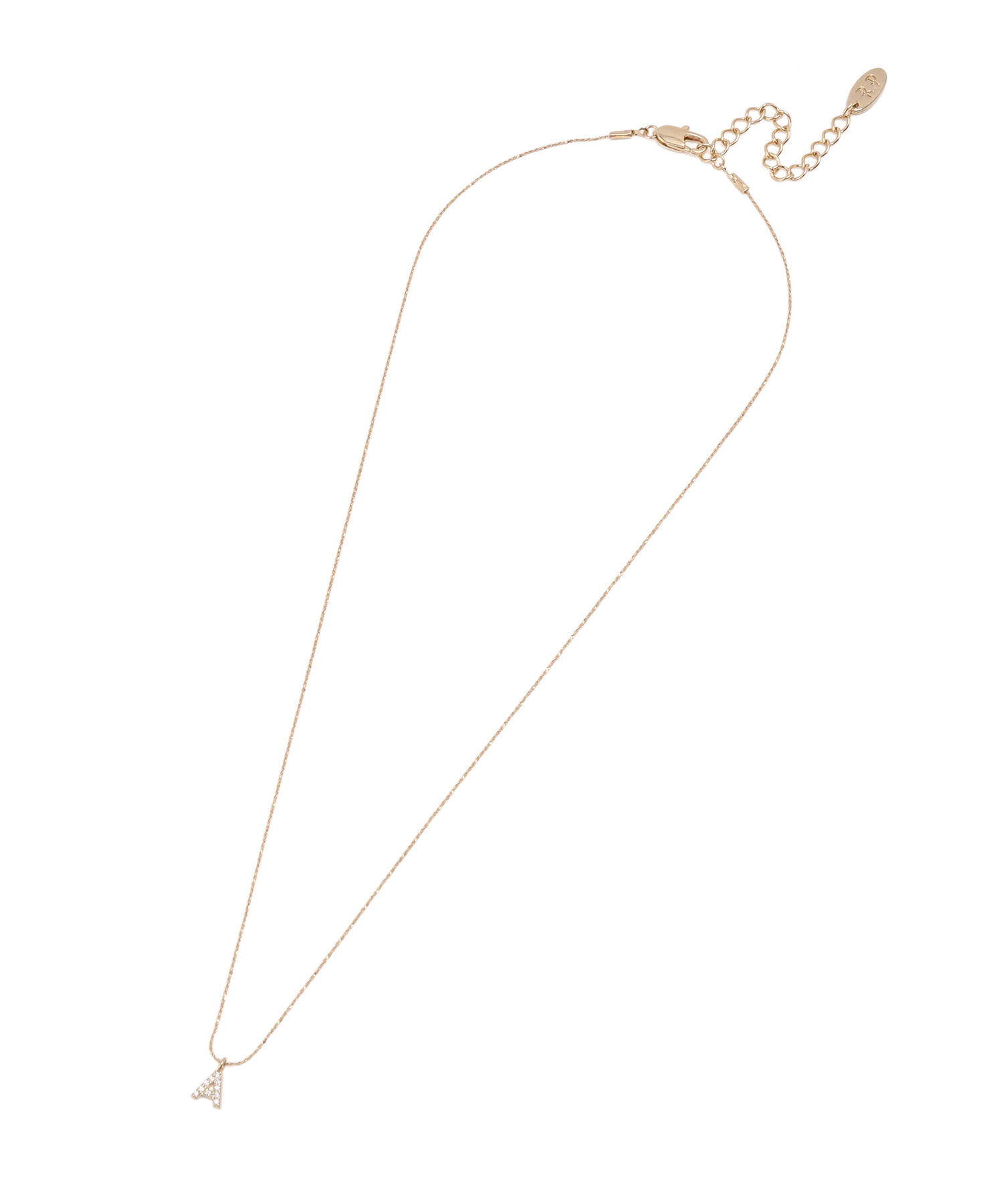 ROPE PICNIC PASSAGE「イニシャルモチーフプチペンダント」|ネックレス|