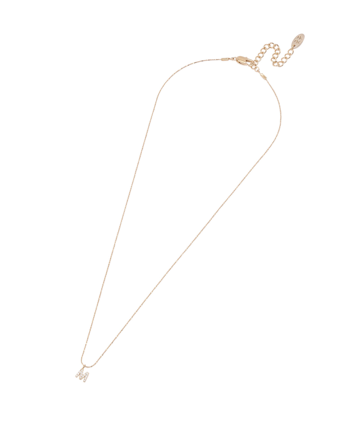 ROPE PICNIC PASSAGE「イニシャルモチーフプチペンダント」|ネックレス|