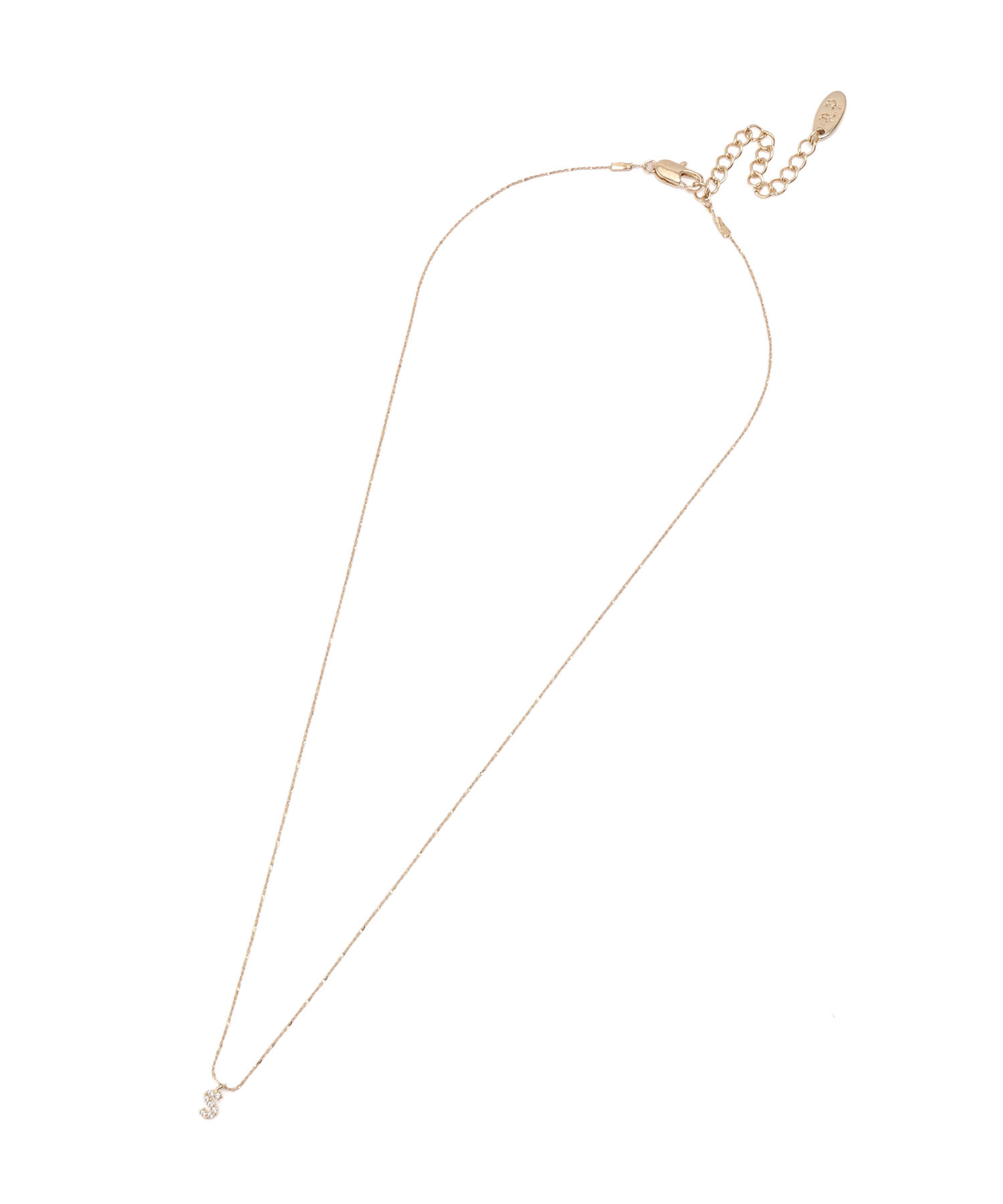 ROPE PICNIC PASSAGE「イニシャルモチーフプチペンダント」|ネックレス|