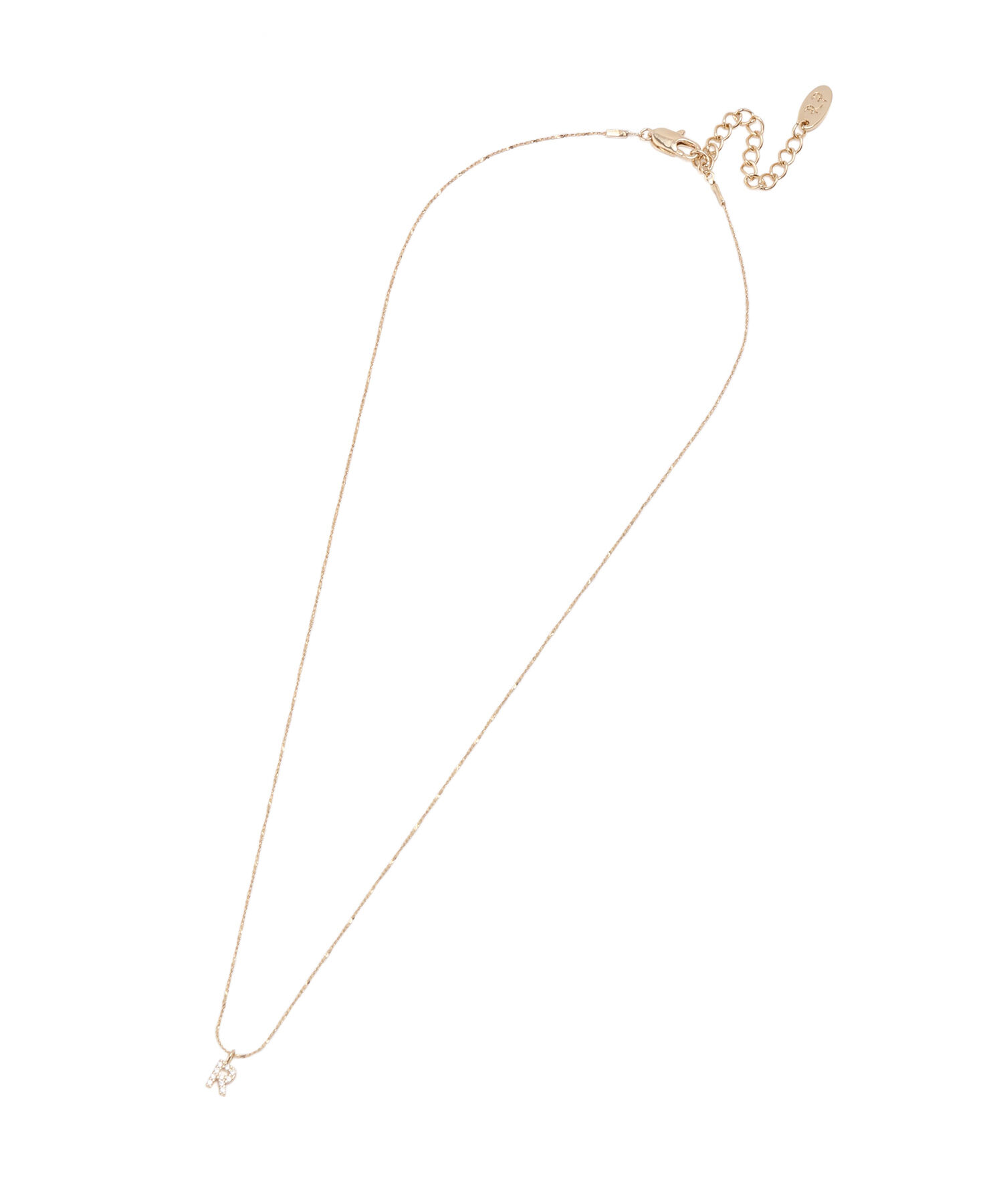 ROPE PICNIC PASSAGE「イニシャルモチーフプチペンダント」|ネックレス|