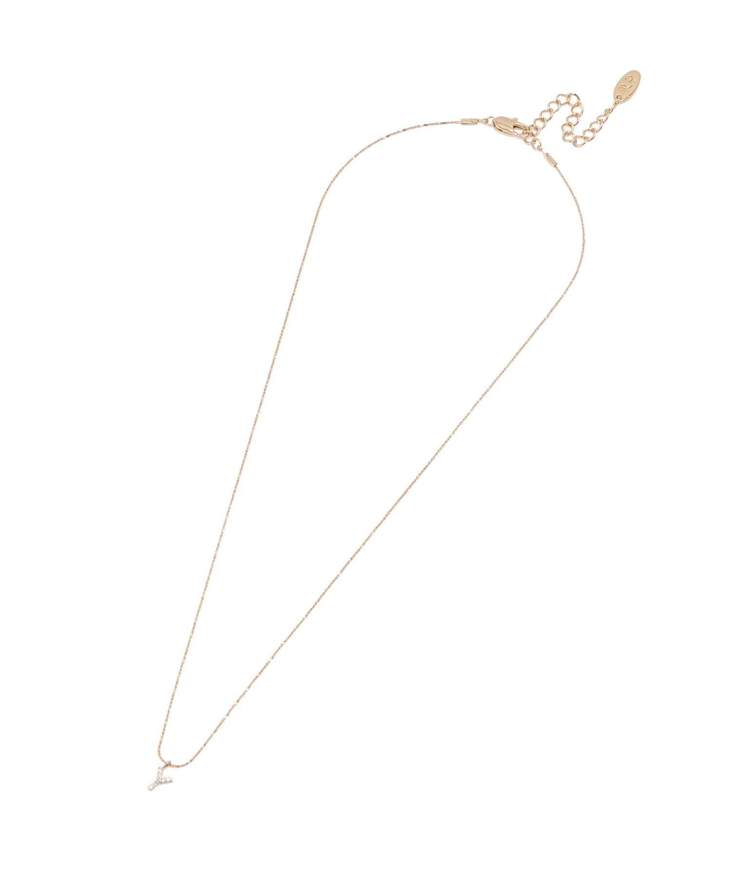 ROPE PICNIC PASSAGE「イニシャルモチーフプチペンダント」|ネックレス|