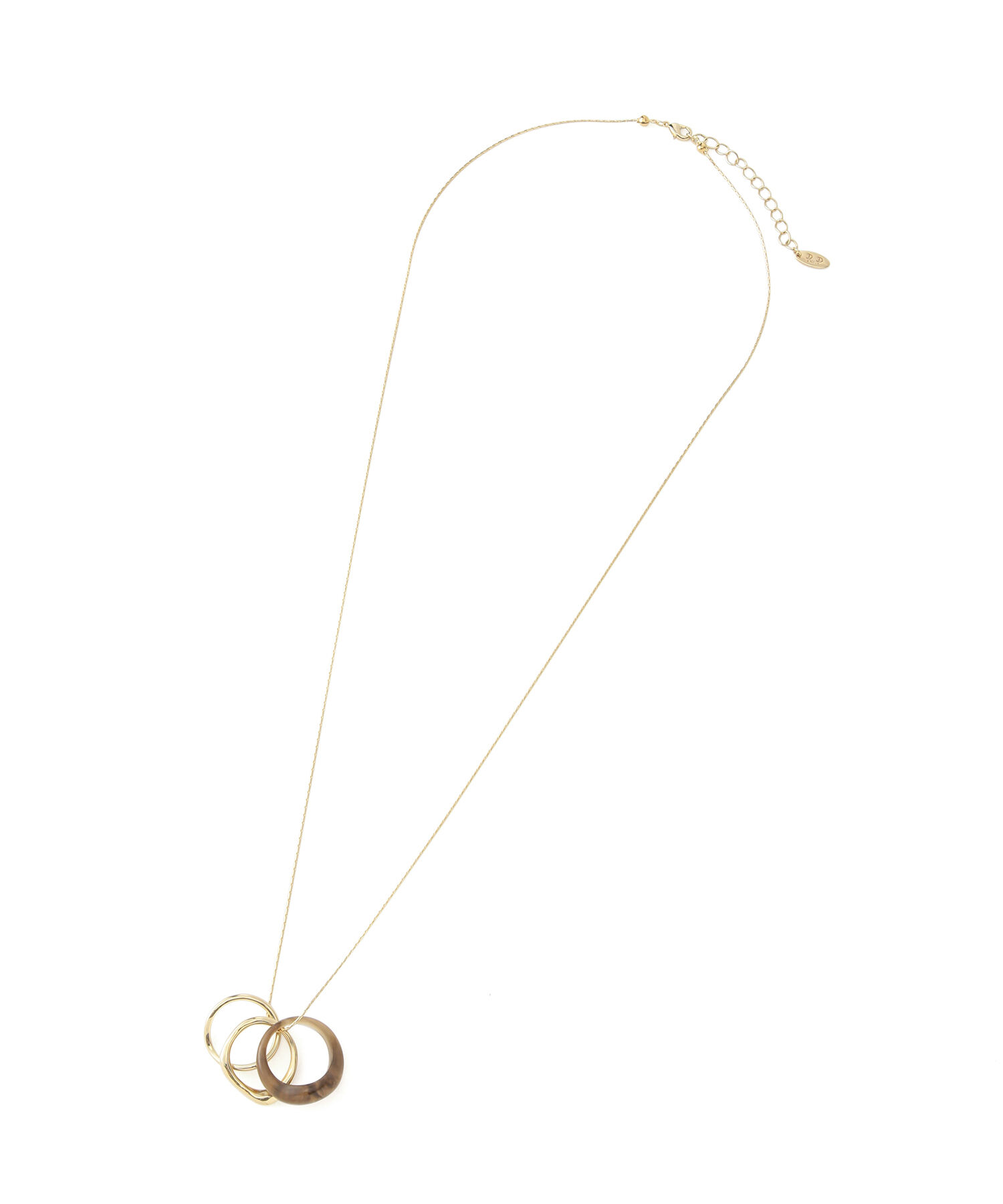 ROPE PICNIC PASSAGE「マーブルリングトップペンダント」|ネックレス|