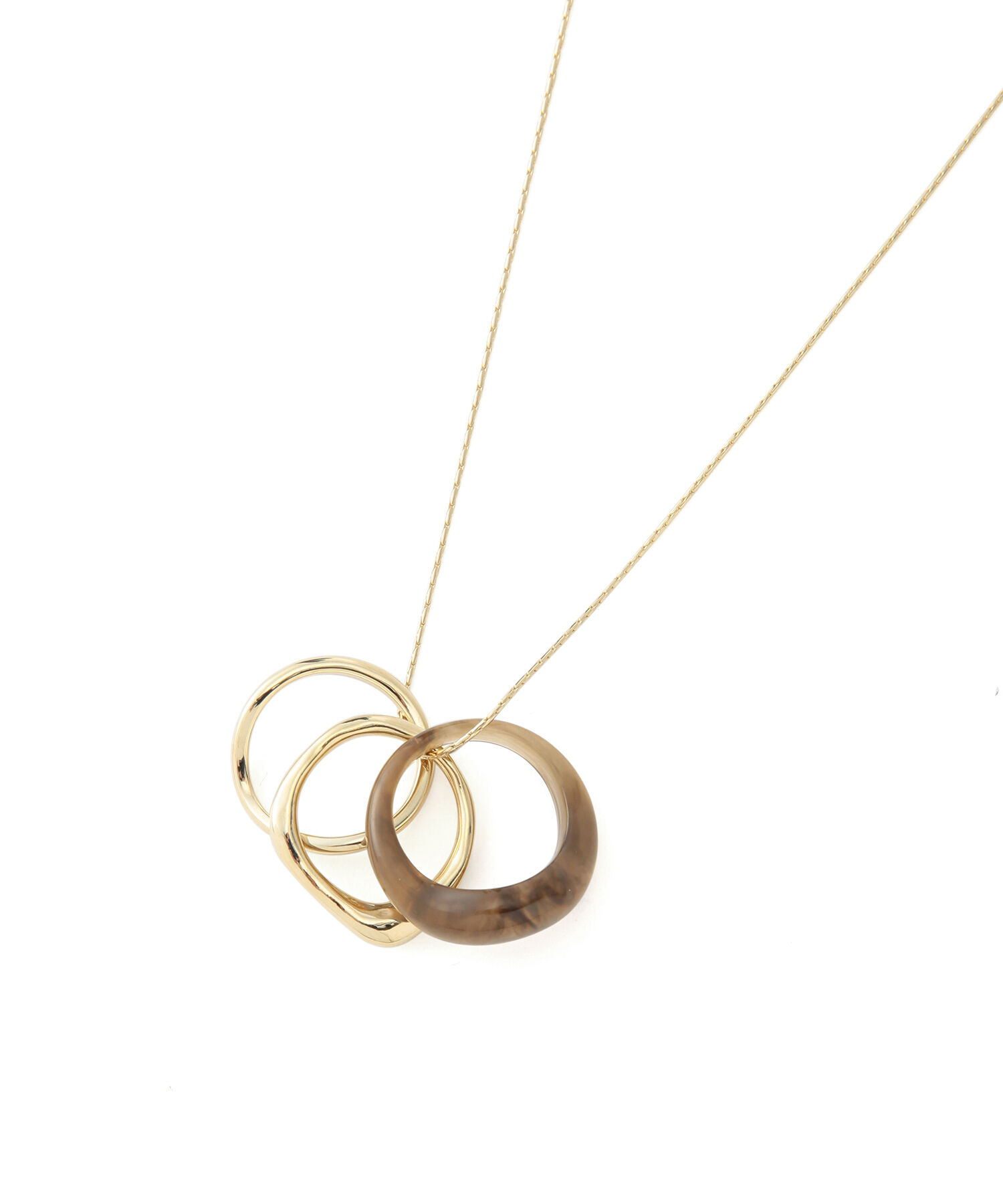 ROPE PICNIC PASSAGE「マーブルリングトップペンダント」|ネックレス|