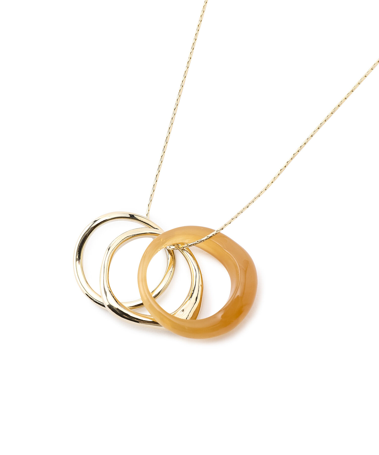 ROPE PICNIC PASSAGE「マーブルリングトップペンダント」|ネックレス|