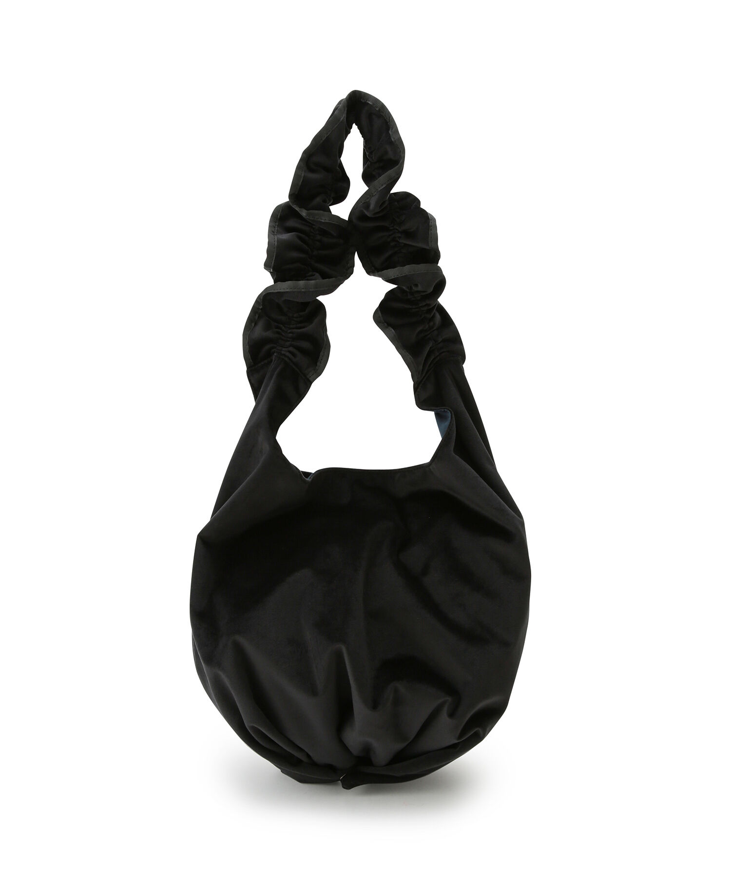 ROPE PICNIC PASSAGE「【WEB限定カラー:グリーン】A4対応/2WAYフリルベロアワンショルダーバッグ」|ショルダー・メッセンジャー|