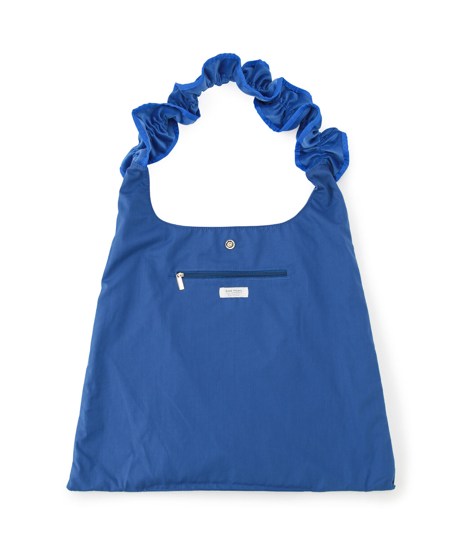 ROPE PICNIC PASSAGE「【WEB限定カラー:グリーン】A4対応/2WAYフリルベロアワンショルダーバッグ」|ショルダー・メッセンジャー|