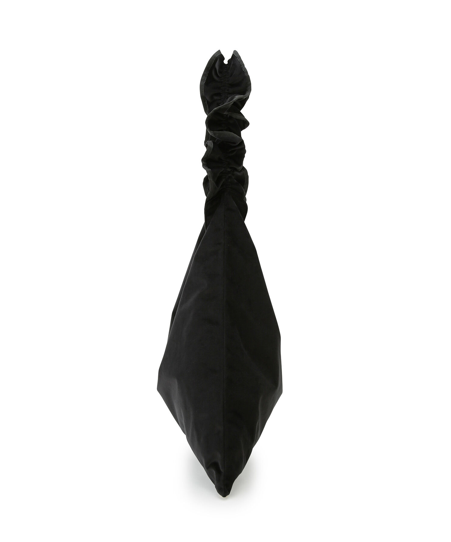 ROPE PICNIC PASSAGE「【WEB限定カラー:グリーン】A4対応/2WAYフリルベロアワンショルダーバッグ」|ショルダー・メッセンジャー|