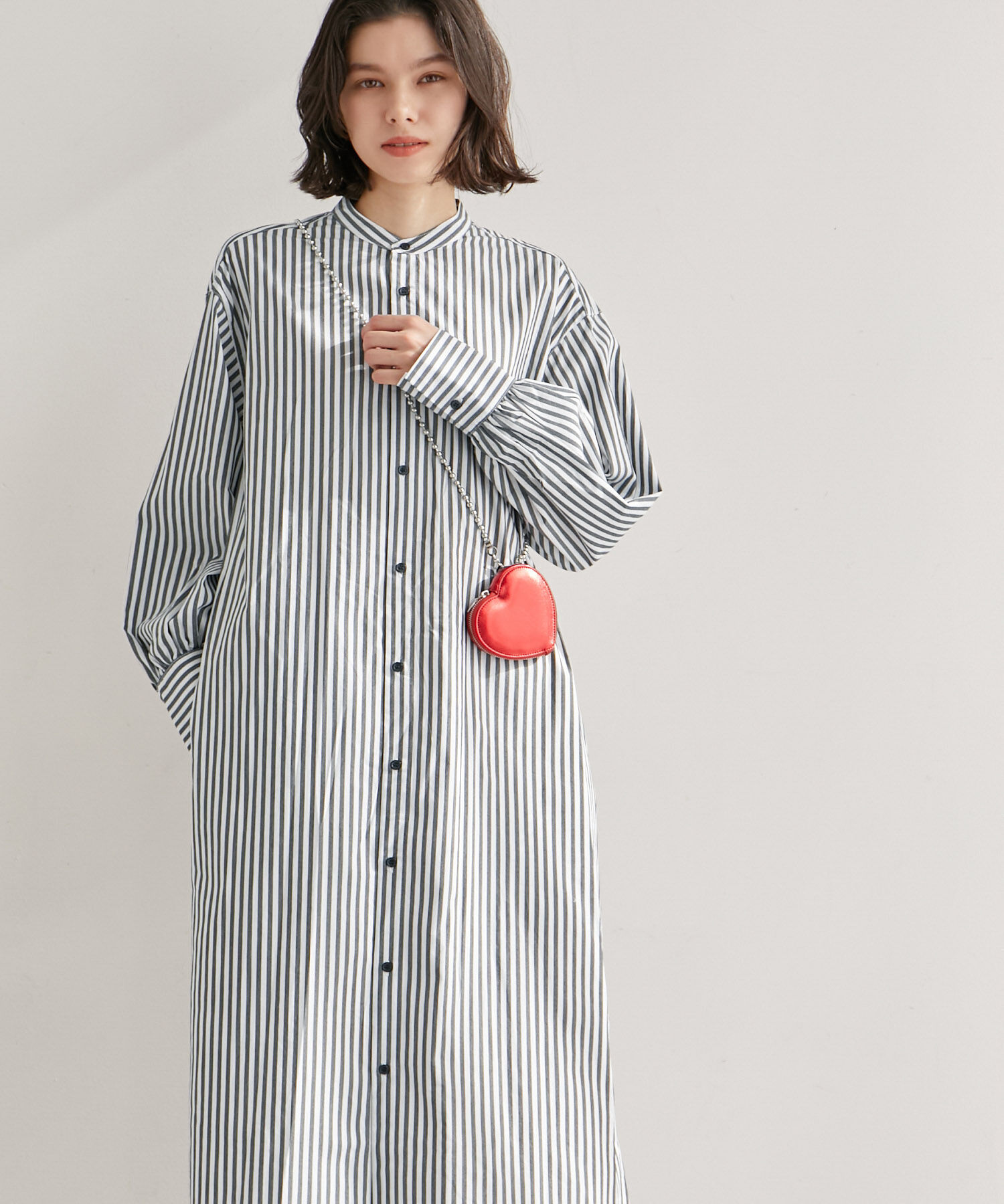 Rope&rsquo;Picnic「【一部店舗限定】ストライプシャツワンピース」|その他|