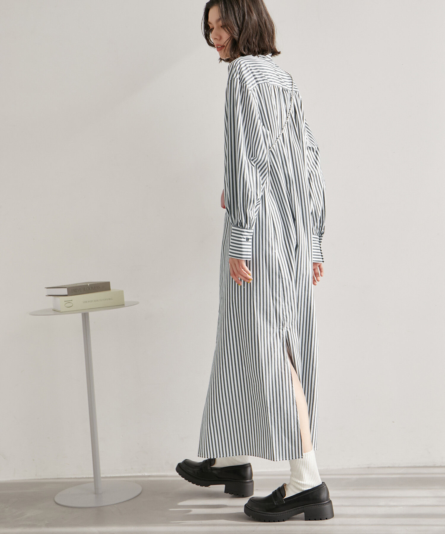 Rope&rsquo;Picnic「【一部店舗限定】ストライプシャツワンピース」|その他|