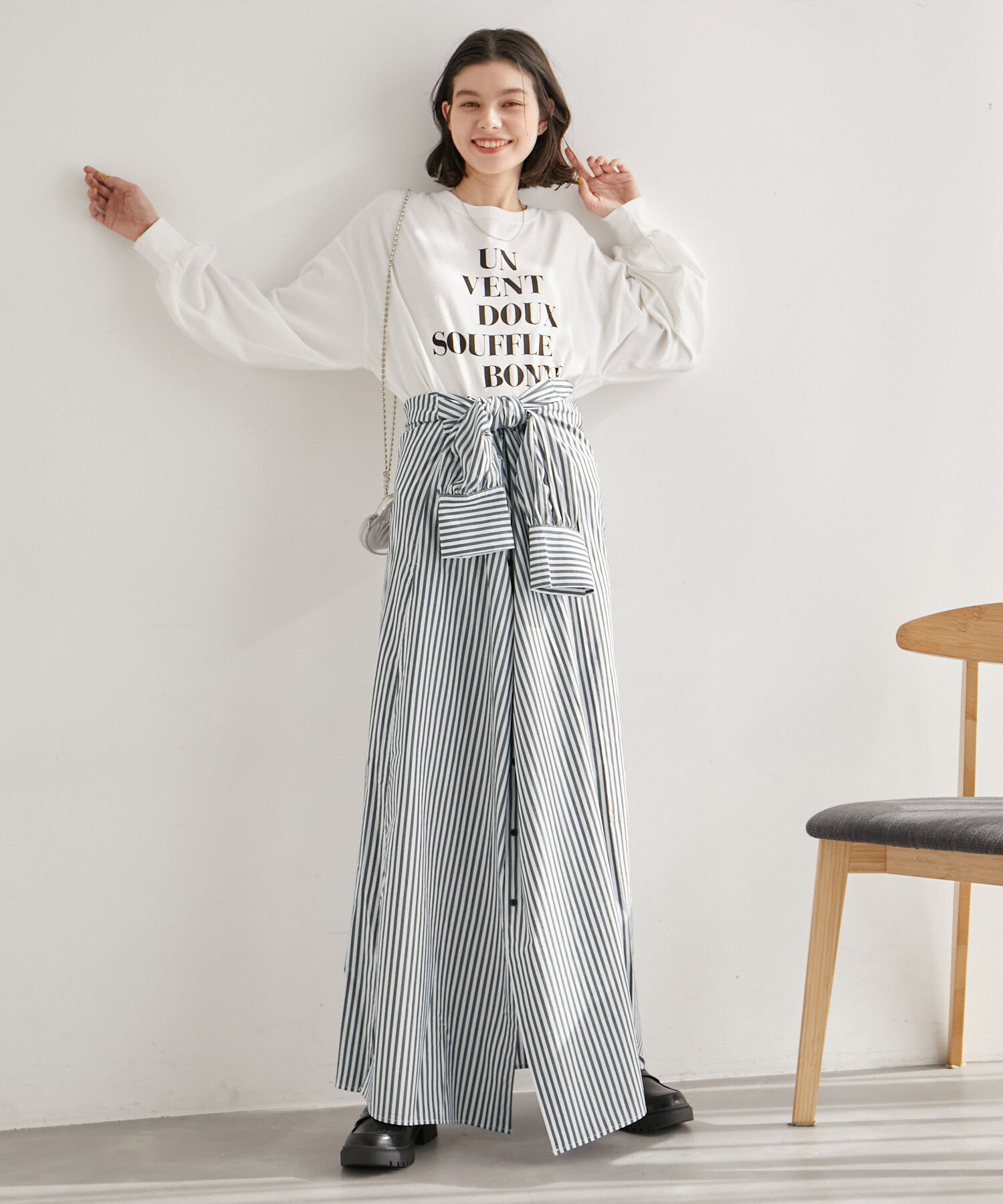 Rope&rsquo;Picnic「【一部店舗限定】ストライプシャツワンピース」|その他|