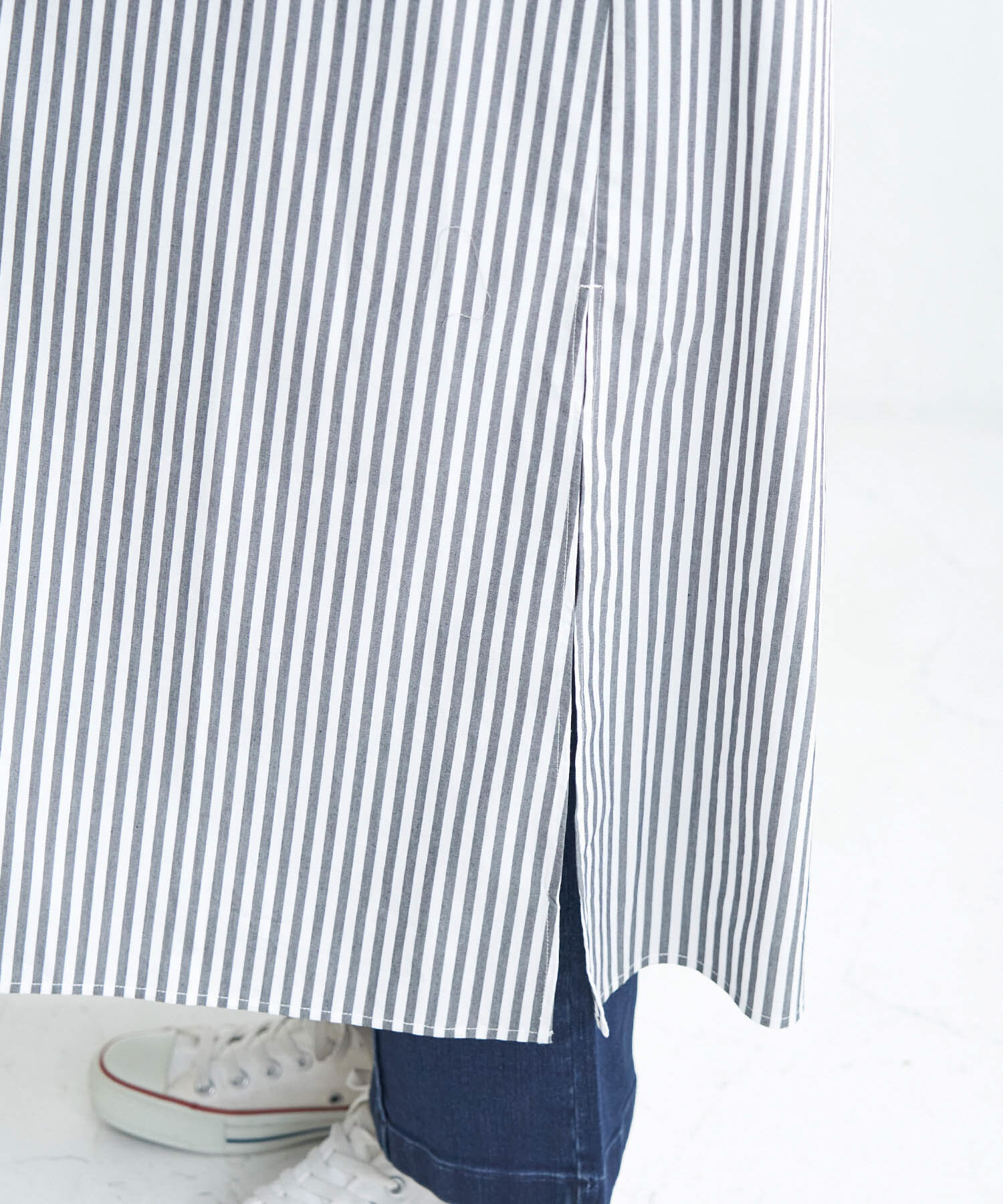 Rope&rsquo;Picnic「【一部店舗限定】ストライプシャツワンピース」|その他|