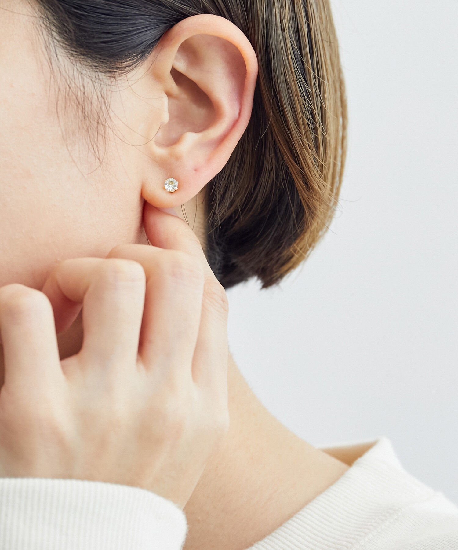 ROPE PICNIC PASSAGE「マーブルフラワーピアスセット」|ピアス|