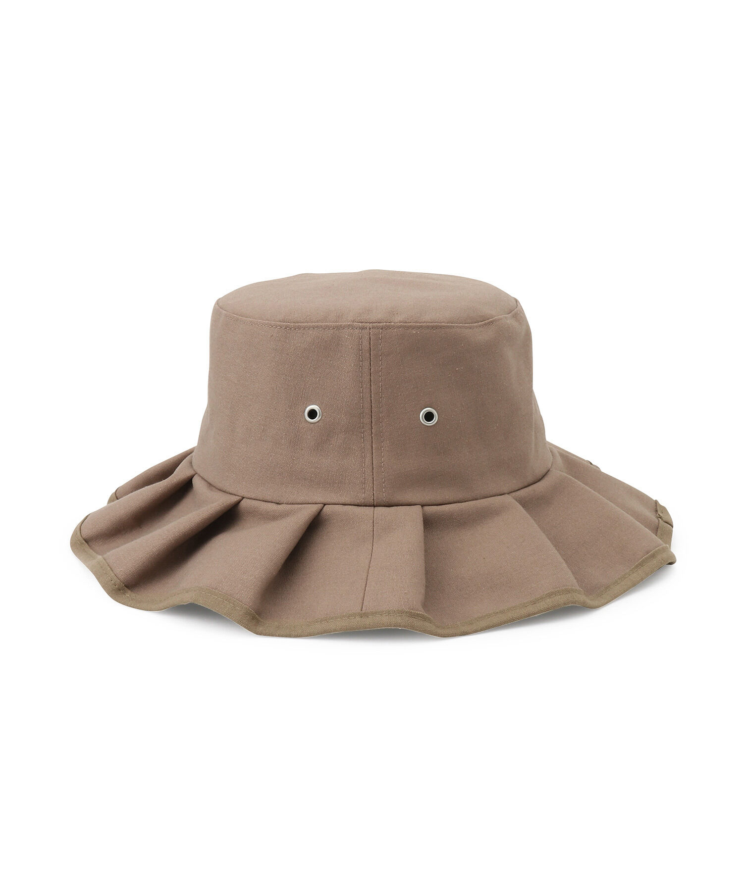 ROPE PICNIC PASSAGE「遮光麻混プリーツハット」|ハット|