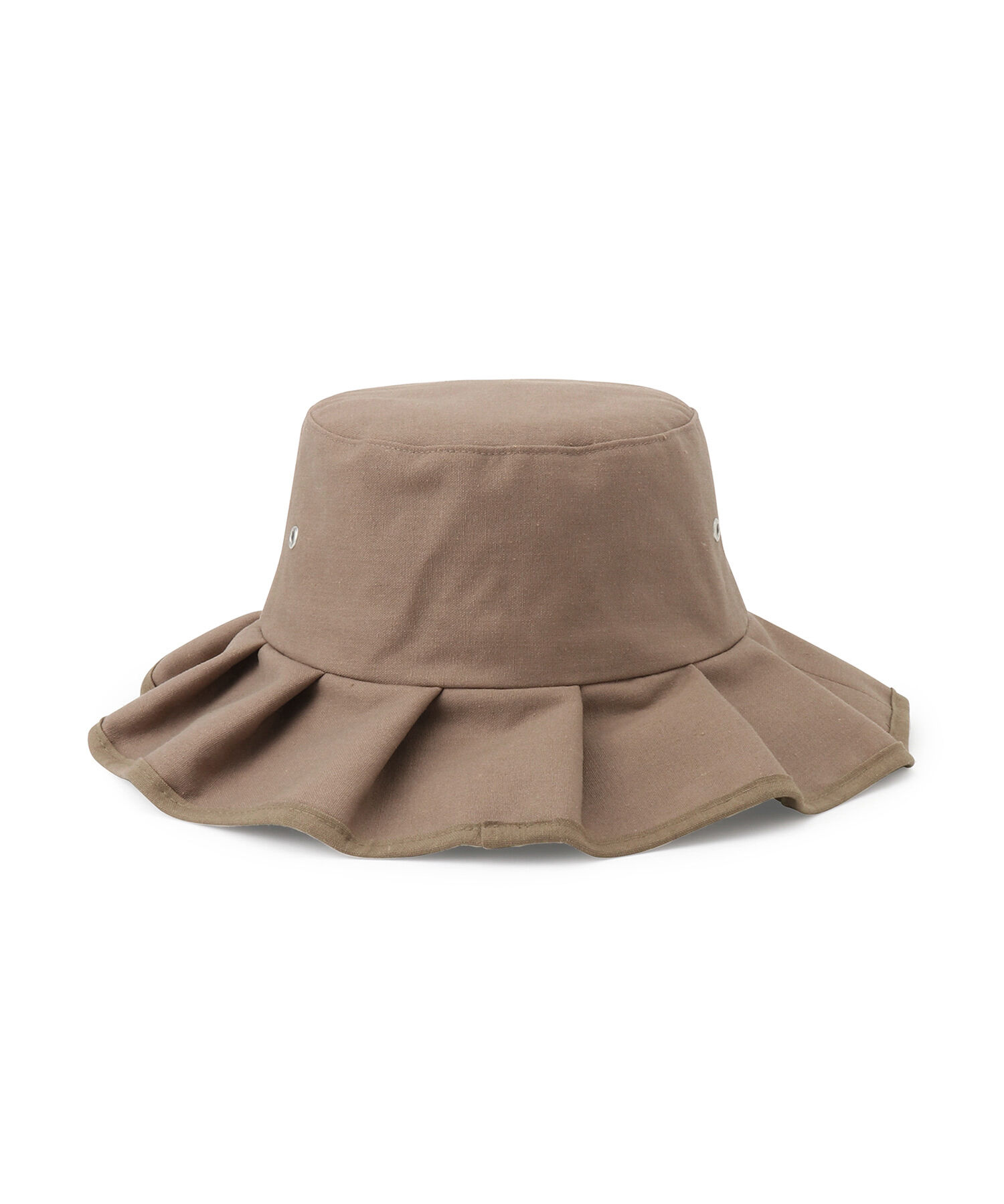 ROPE PICNIC PASSAGE「遮光麻混プリーツハット」|ハット|