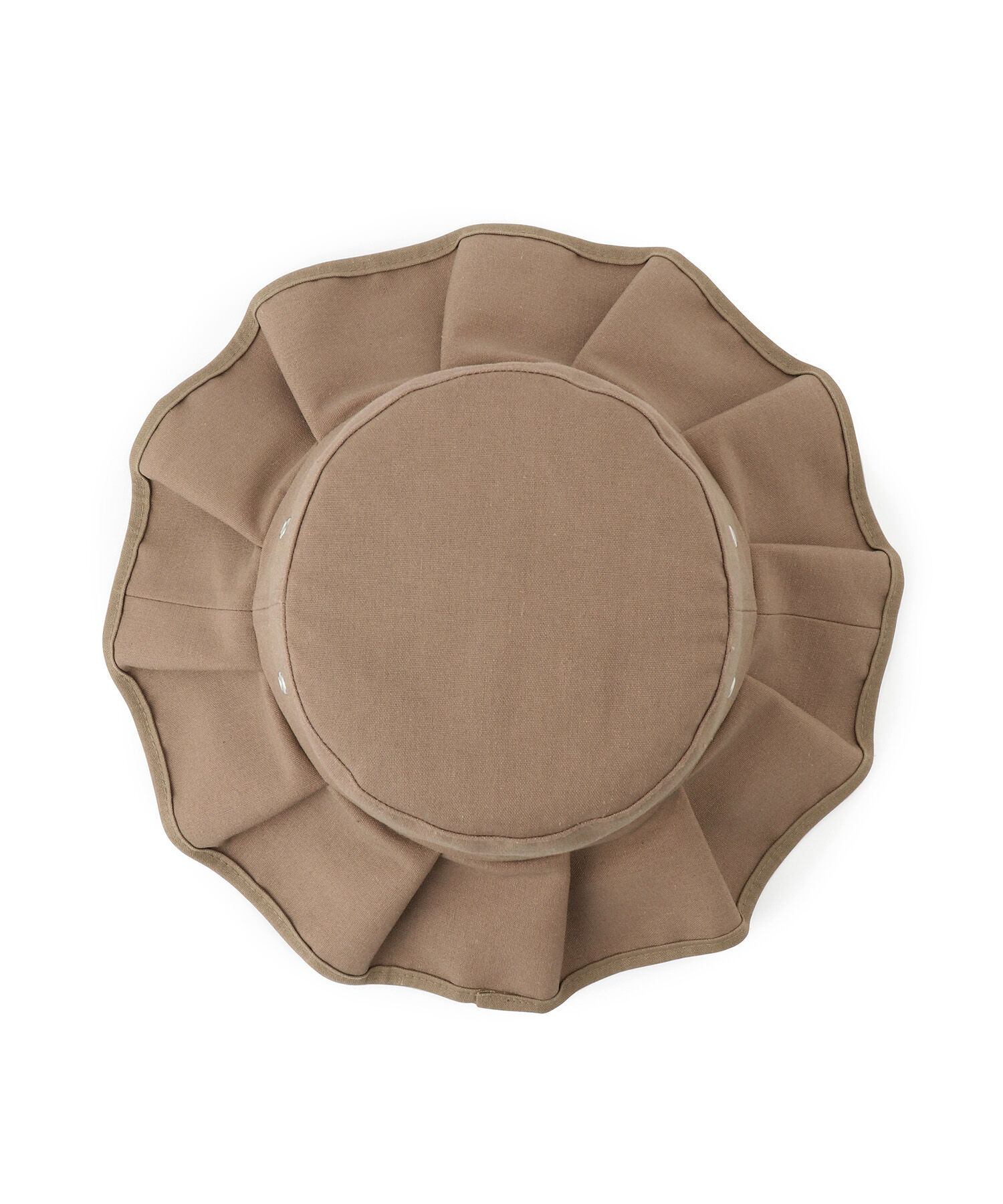 ROPE PICNIC PASSAGE「遮光麻混プリーツハット」|ハット|