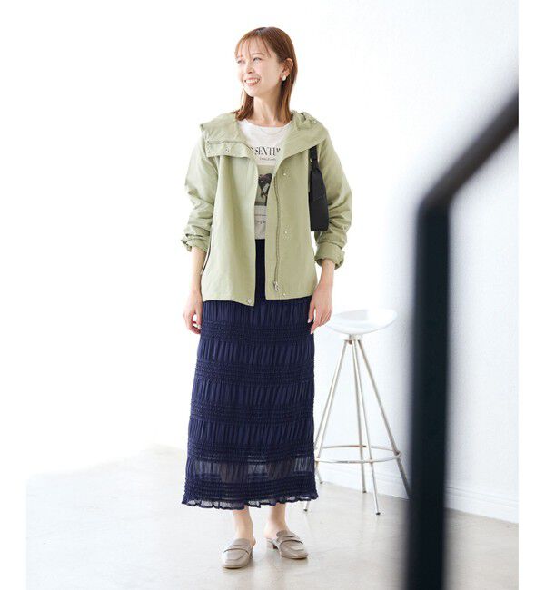 Rope&rsquo;Picnic「【花粉ガード・撥水加工】ベーシックマウンテンパーカー　スプリングコート」|その他|