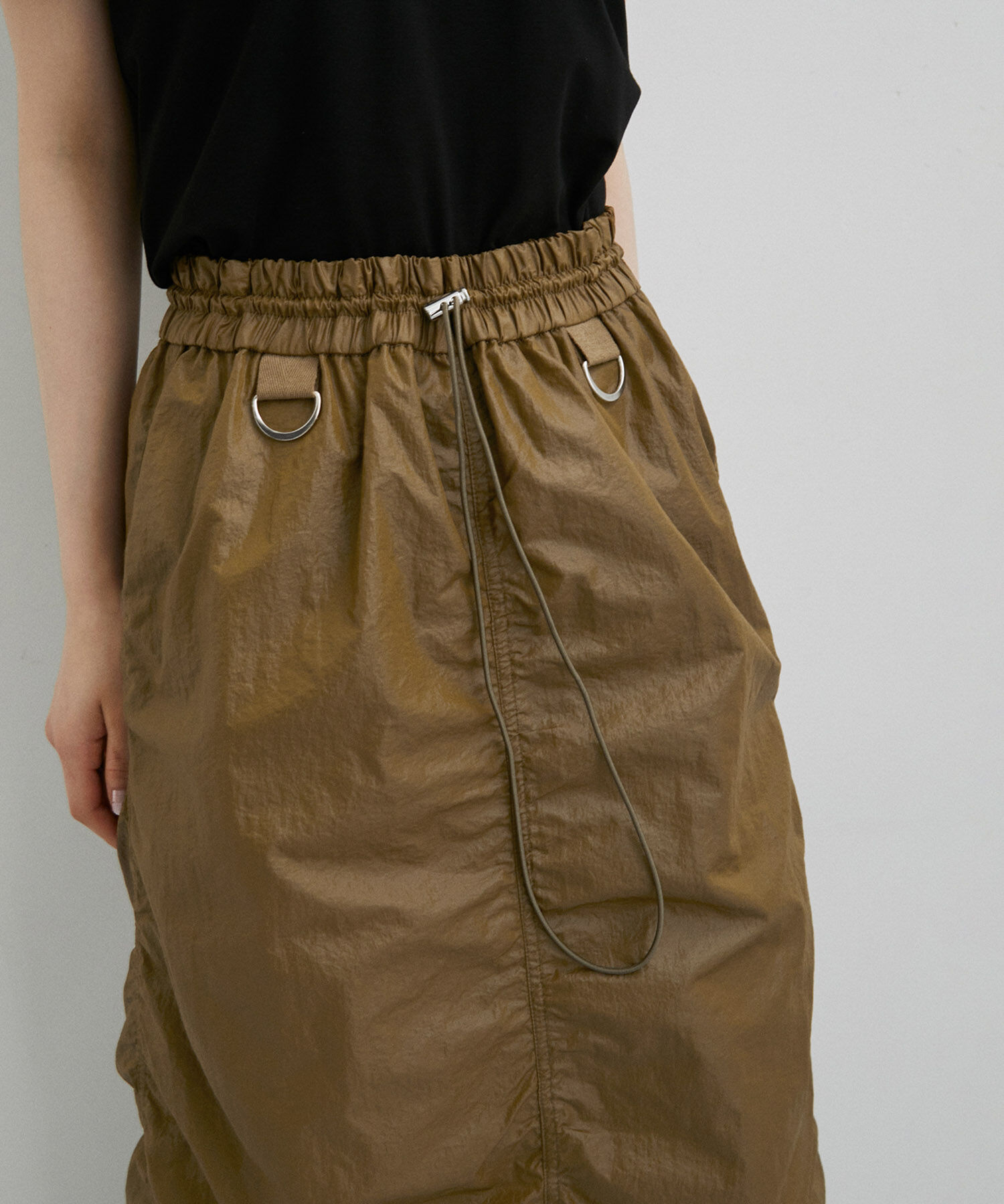 ADAM ET ROPE'「ロングイージースカート」|スカート|