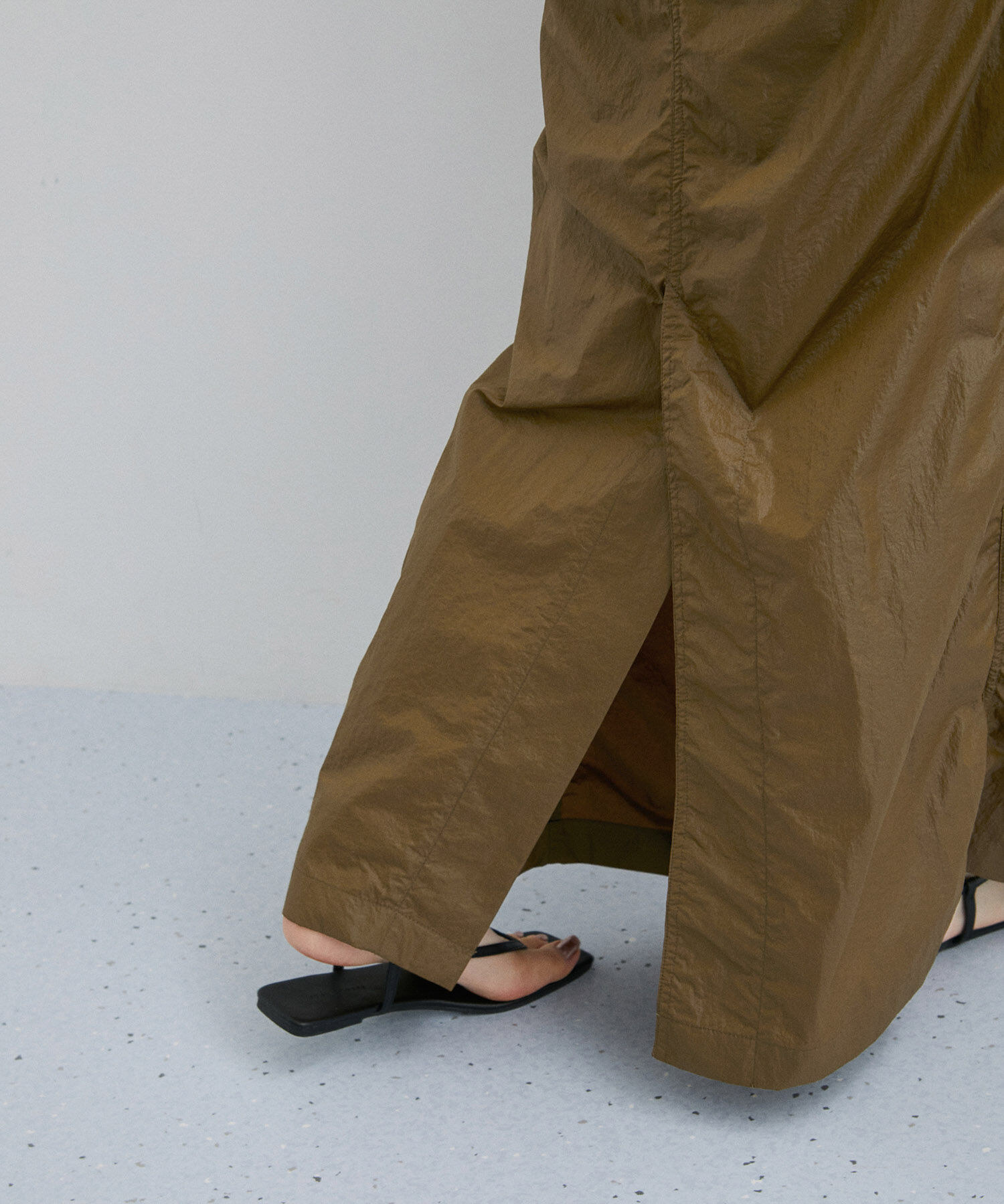 ADAM ET ROPE'「ロングイージースカート」|スカート|