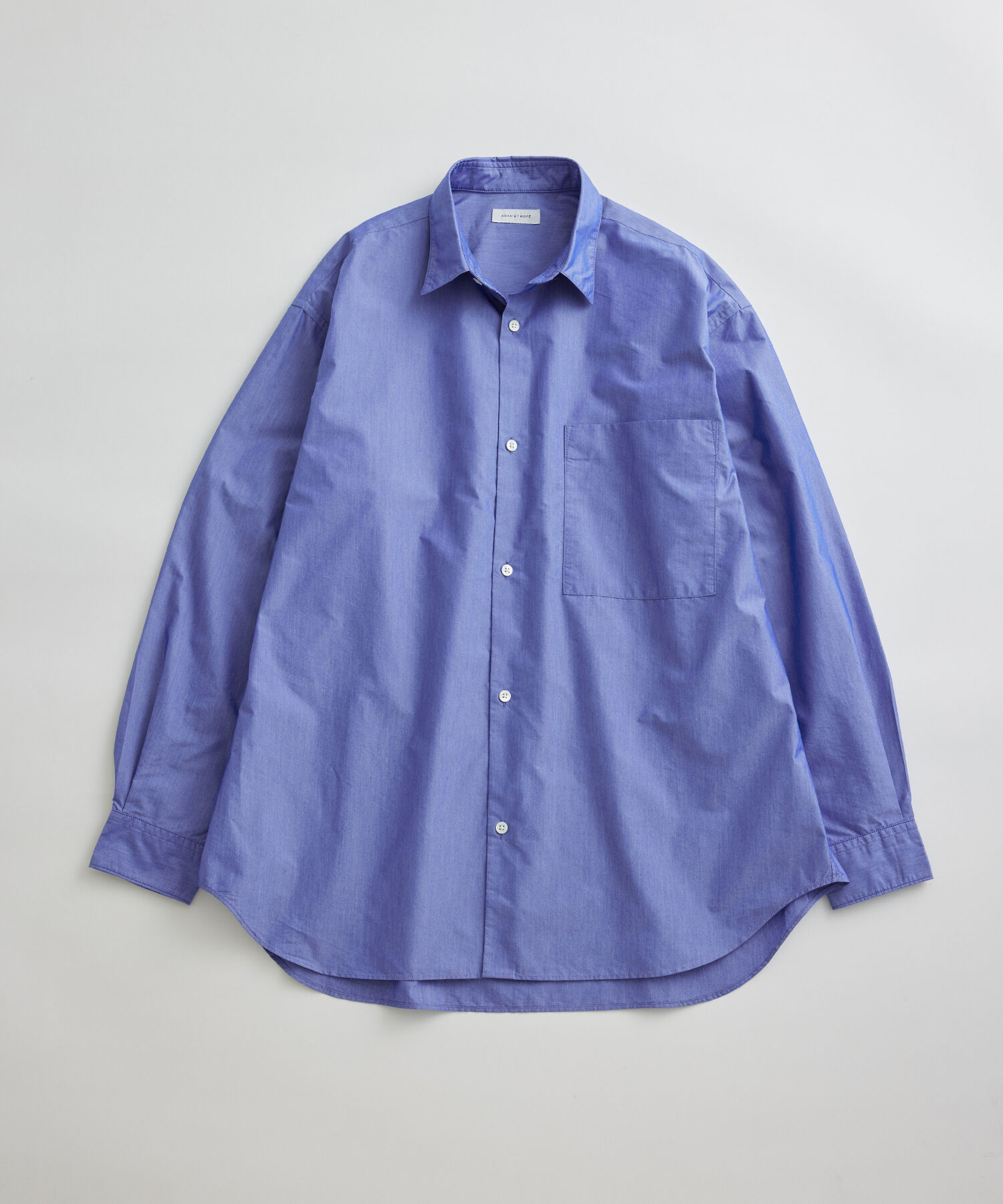 ADAM ET ROPE'「ビッグシルエット アソート レギュラーカラー シャツ / ロングシーズン着用可能」|シャツ・ブラウス|