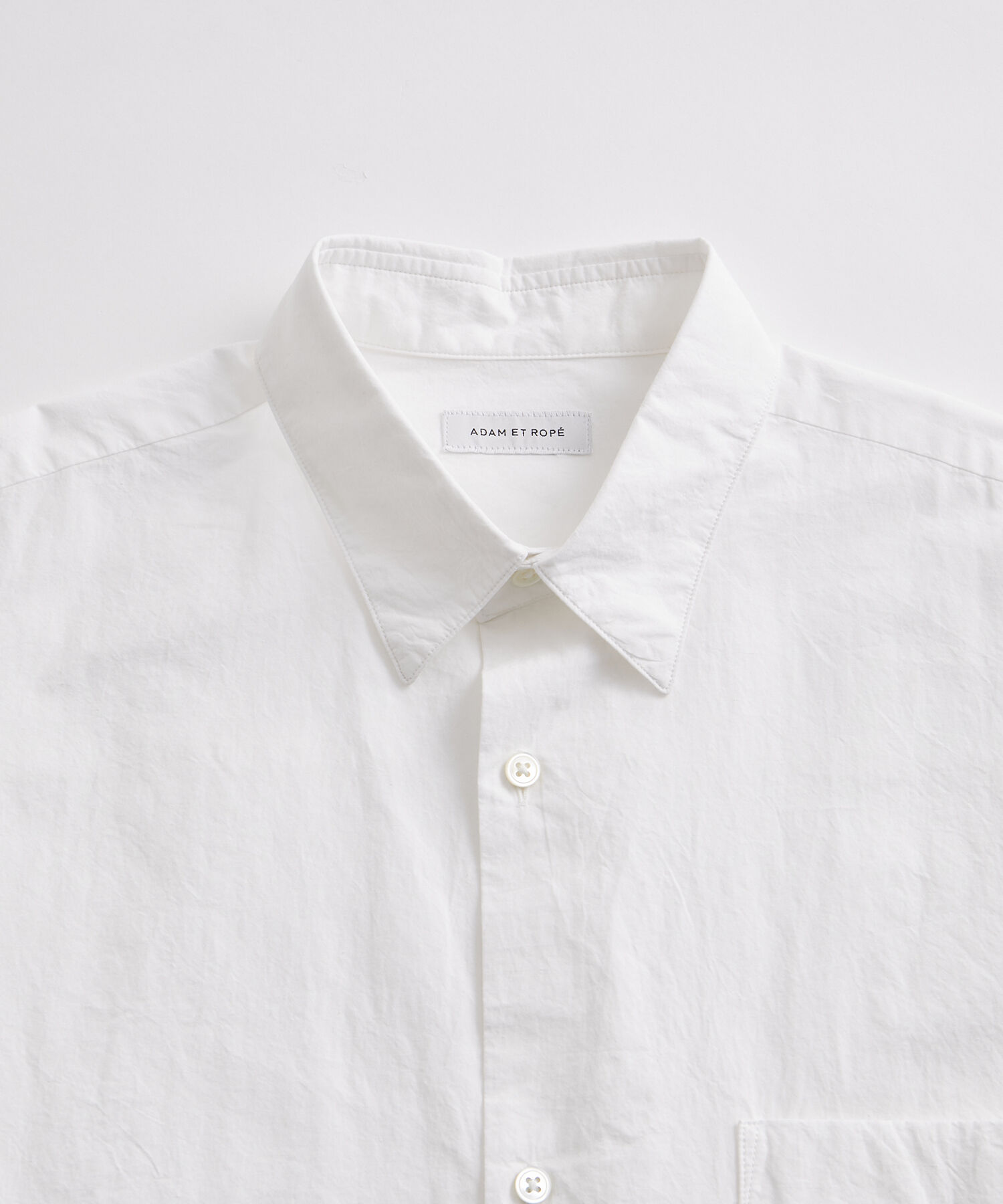 ADAM ET ROPE'「ビッグシルエット アソート レギュラーカラー シャツ / ロングシーズン着用可能」|シャツ・ブラウス|