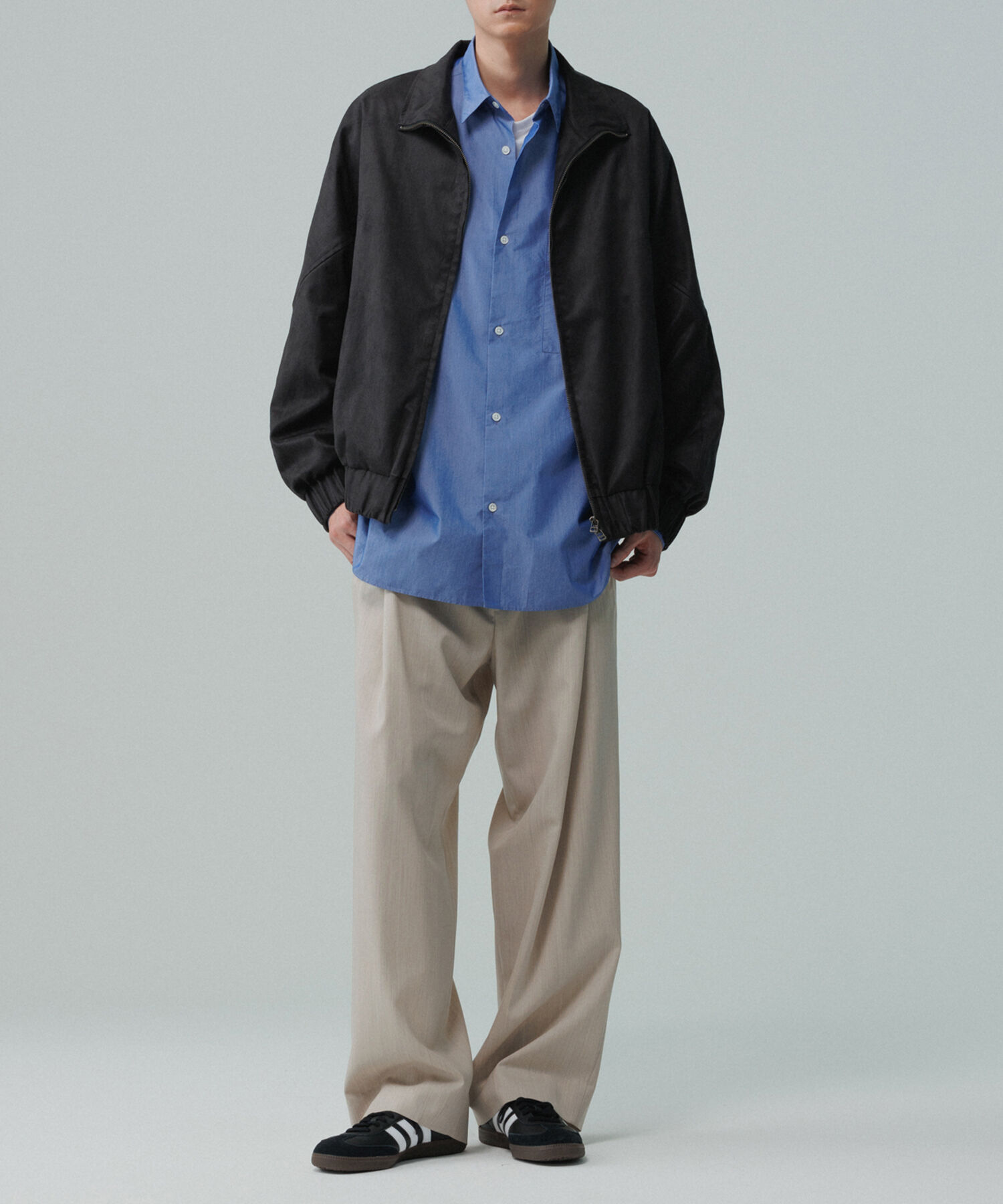 ADAM ET ROPE'「ビッグシルエット アソート レギュラーカラー シャツ / ロングシーズン着用可能」|シャツ・ブラウス|