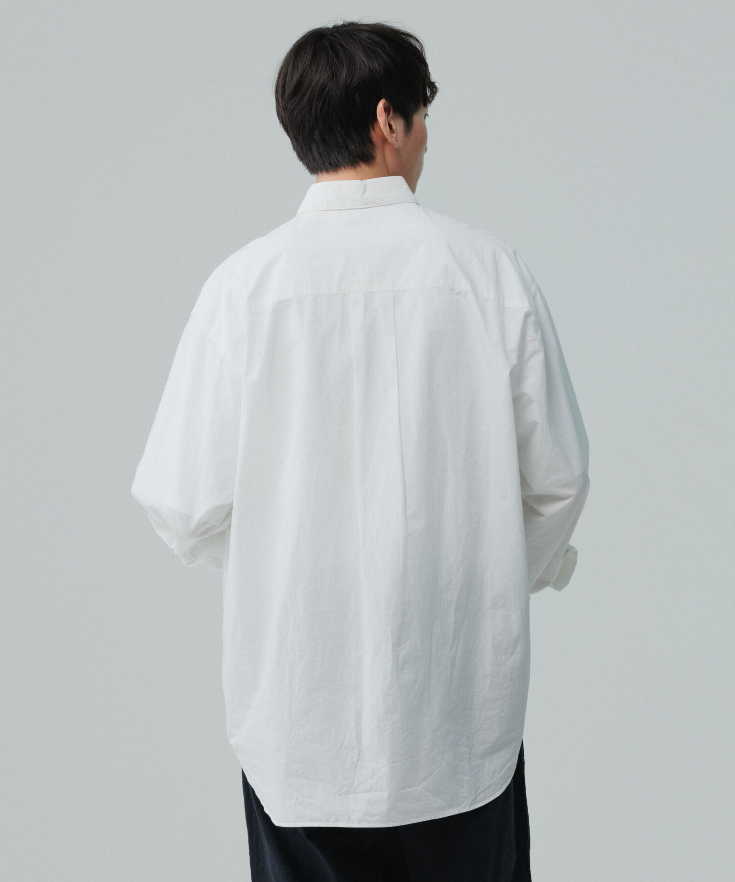 ADAM ET ROPE'「ビッグシルエット アソート レギュラーカラー シャツ / ロングシーズン着用可能」|シャツ・ブラウス|