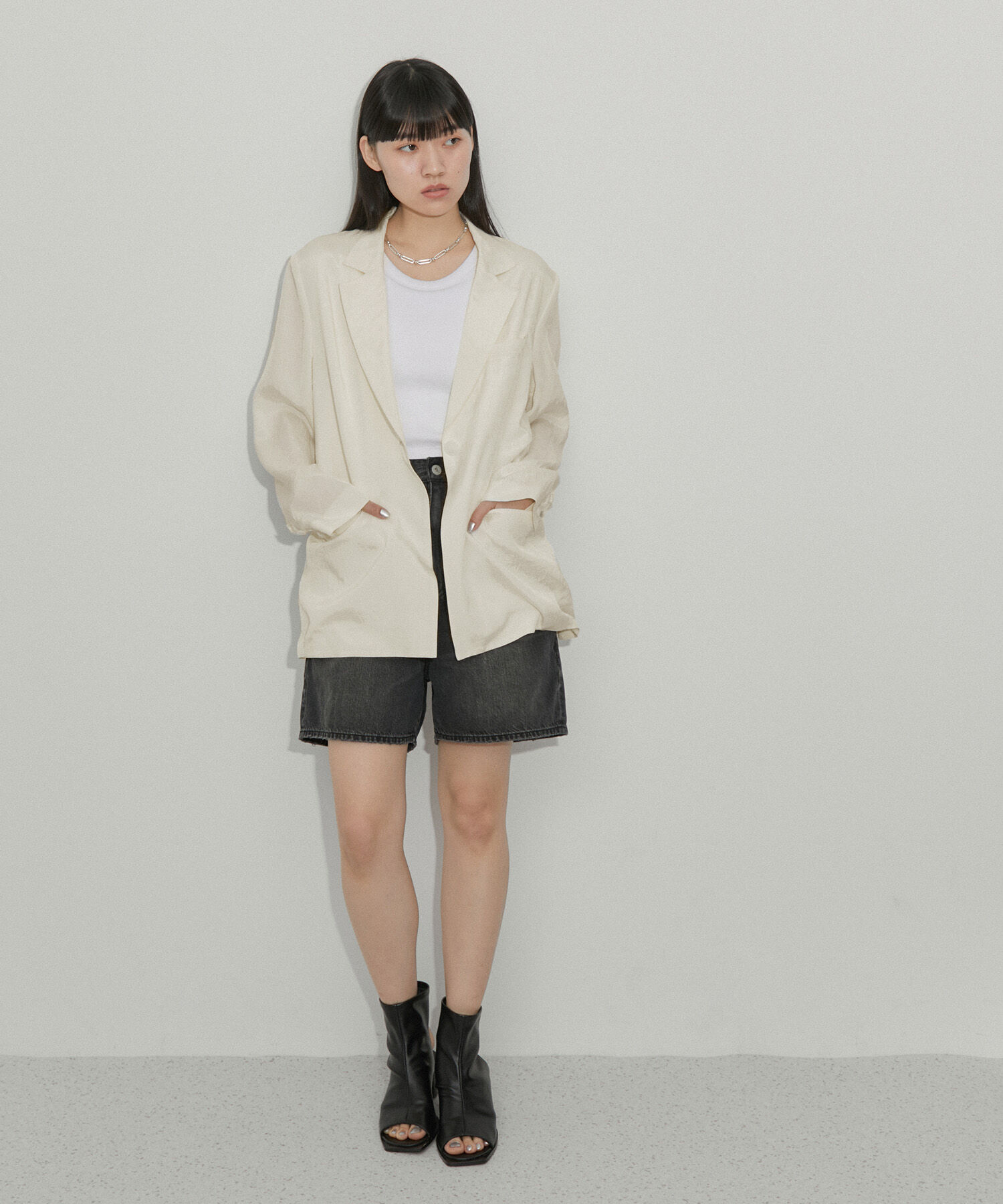 ADAM ET ROPE'「【サステナブル】ビンテージブライトテーラードジャケット」|テーラードジャケット|